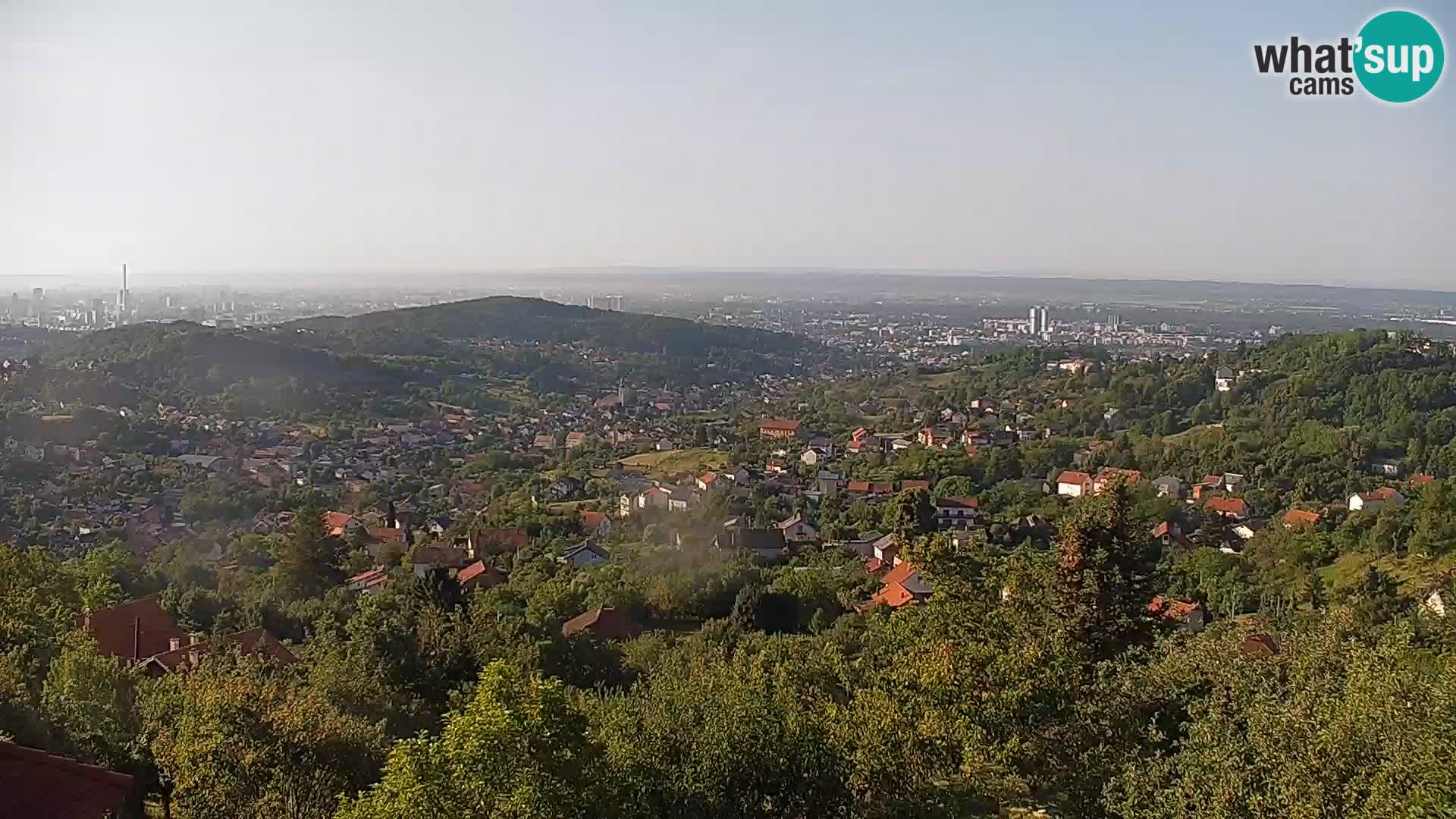 Vista panorámica de Zagreb
