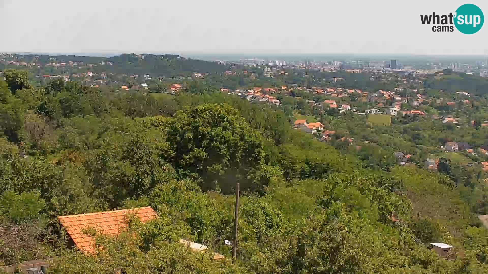 Panoramablick von Zagreb