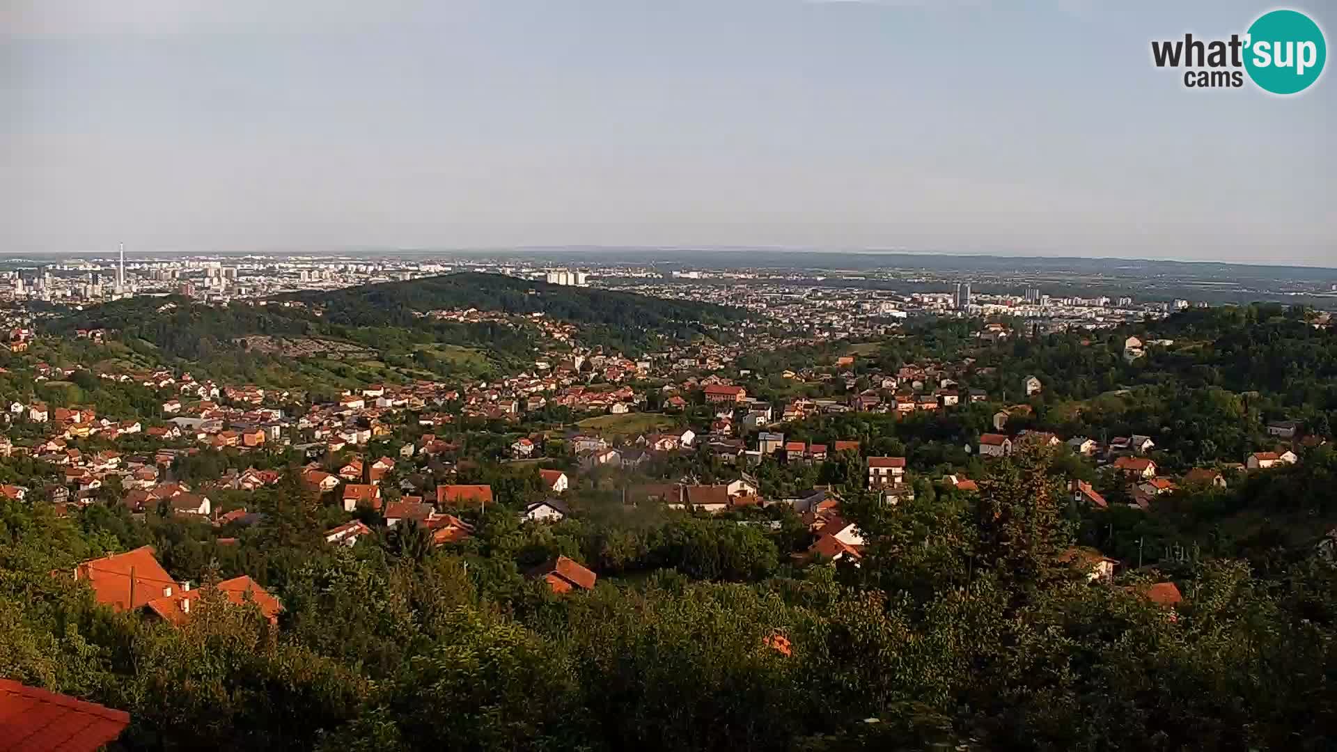 Vista panorámica de Zagreb