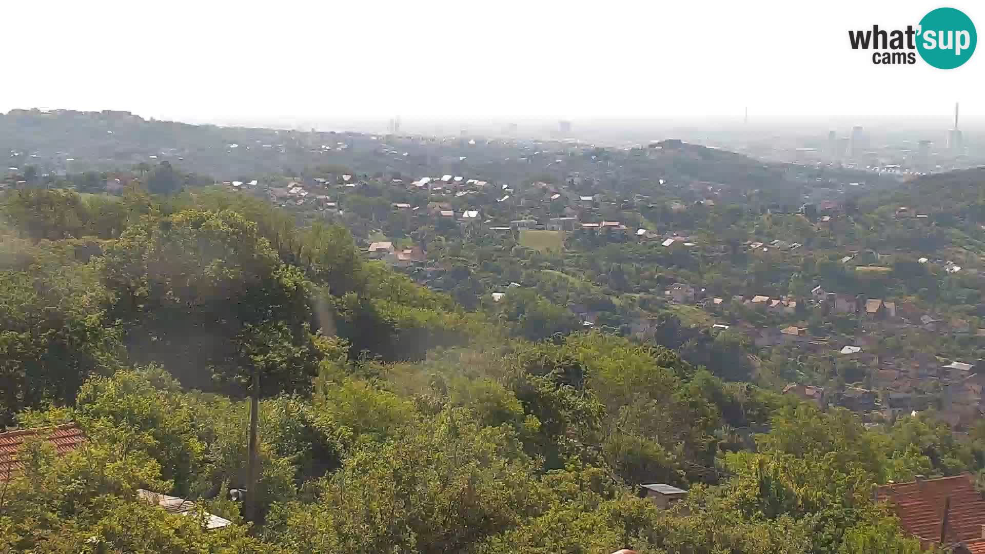 Panoramski pogled na Zagreb