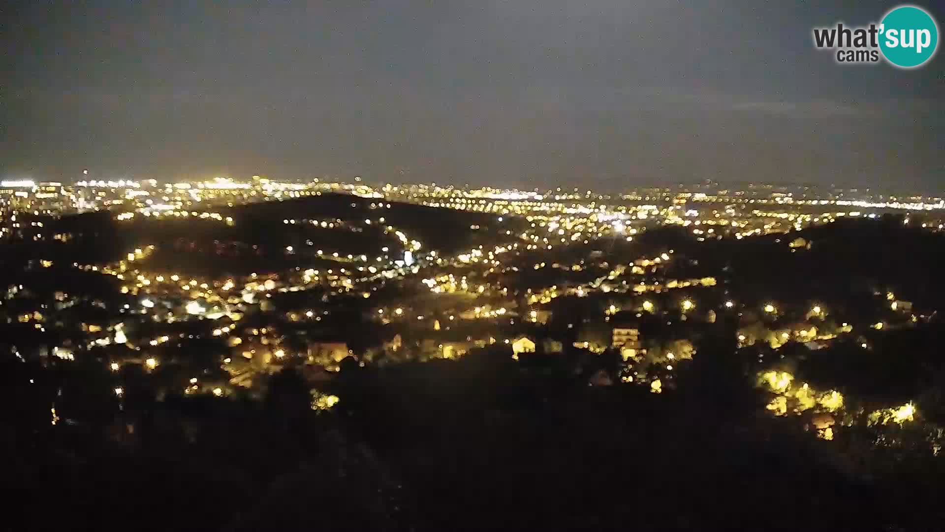 Vue panoramique de Zagreb
