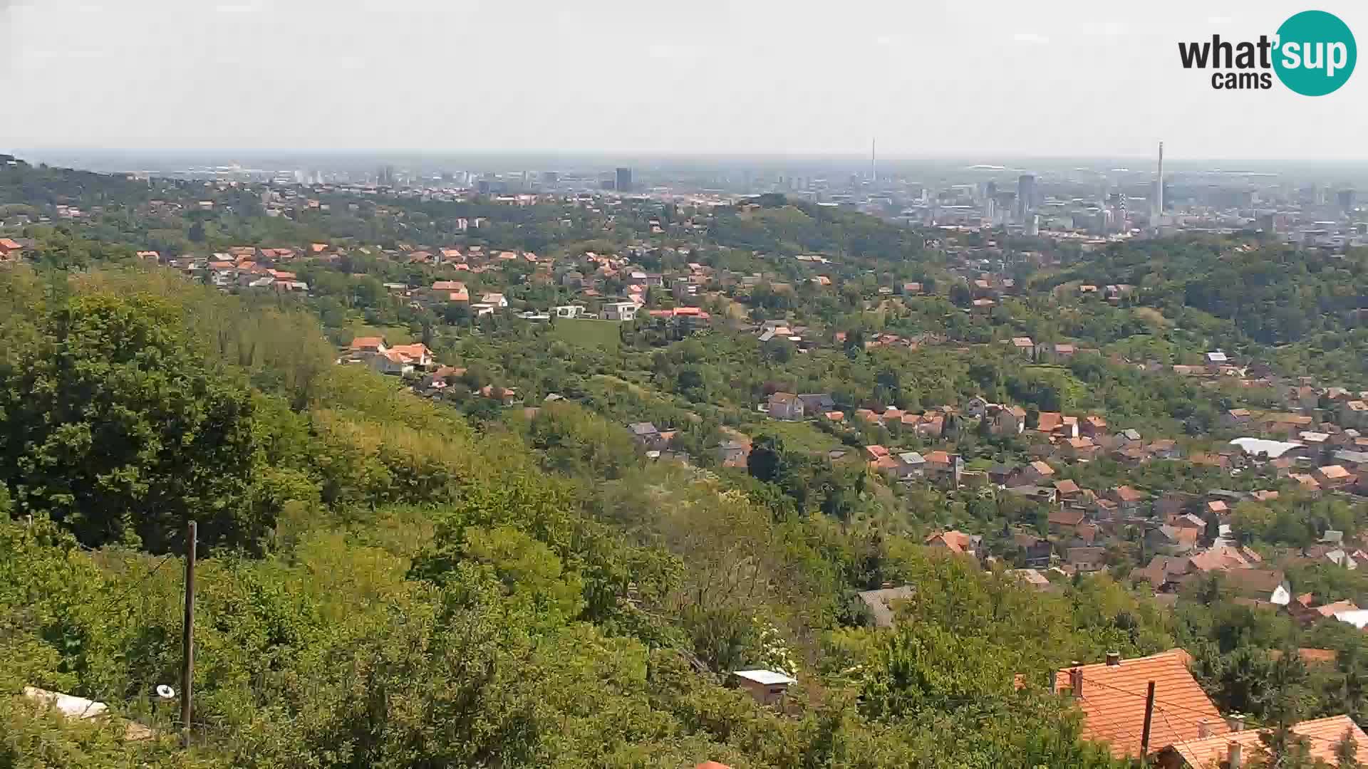 Vista panorámica de Zagreb