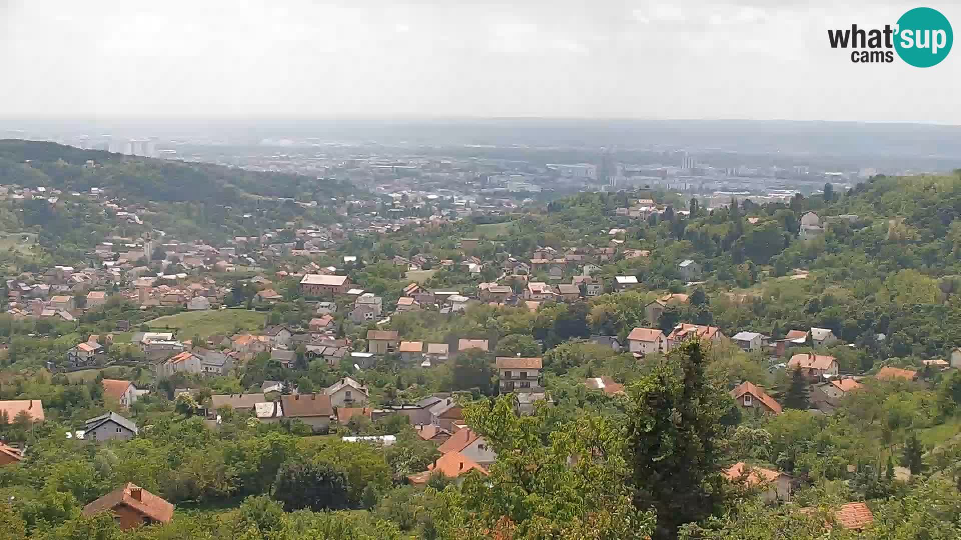Panoramski pogled na Zagreb