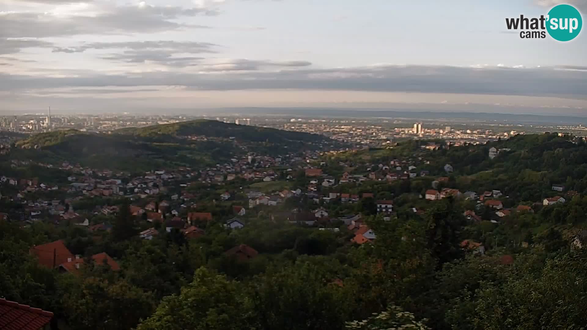 Panoramablick von Zagreb