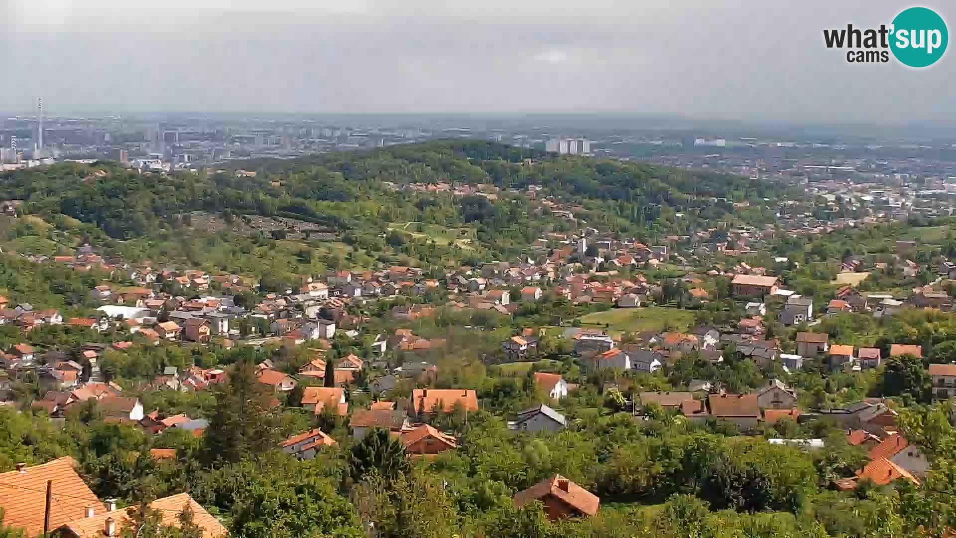 Vista panorámica de Zagreb