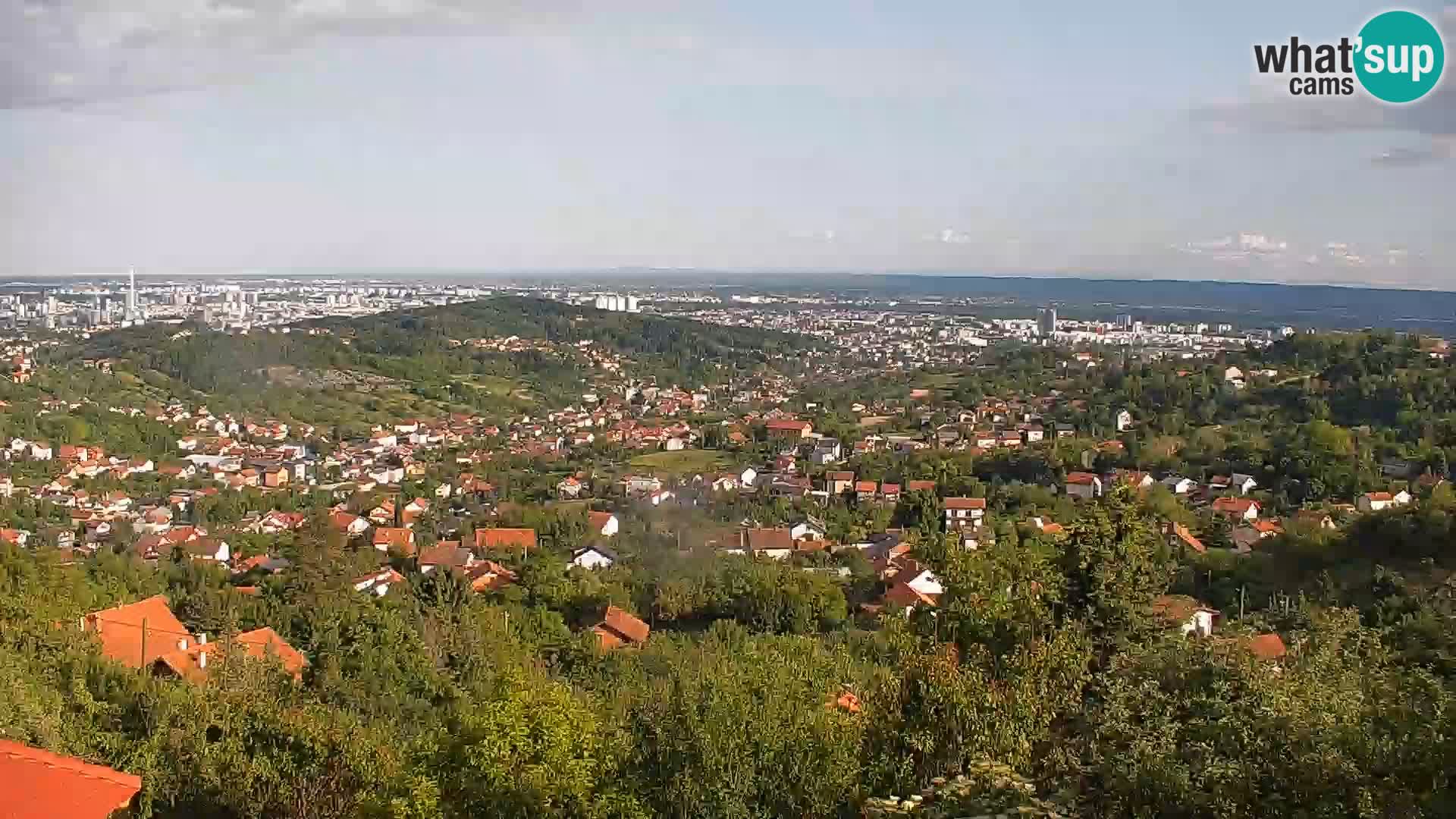 Panoramablick von Zagreb