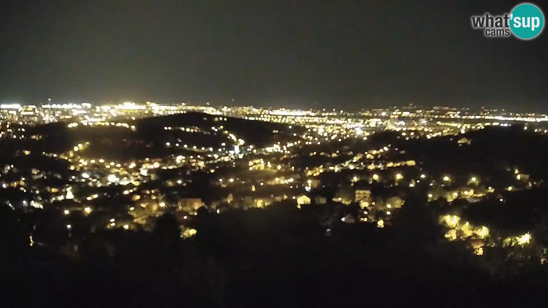 Panoramic view of Zagreb