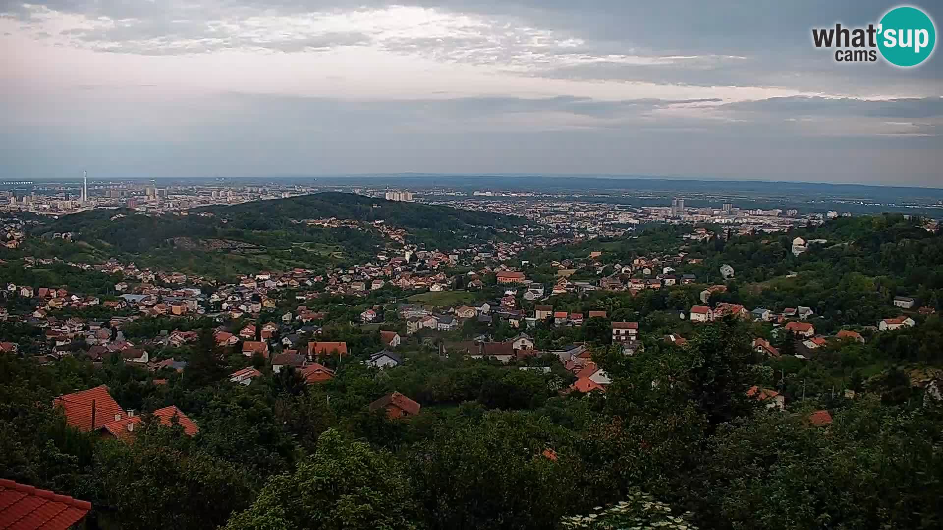 Vista panorámica de Zagreb