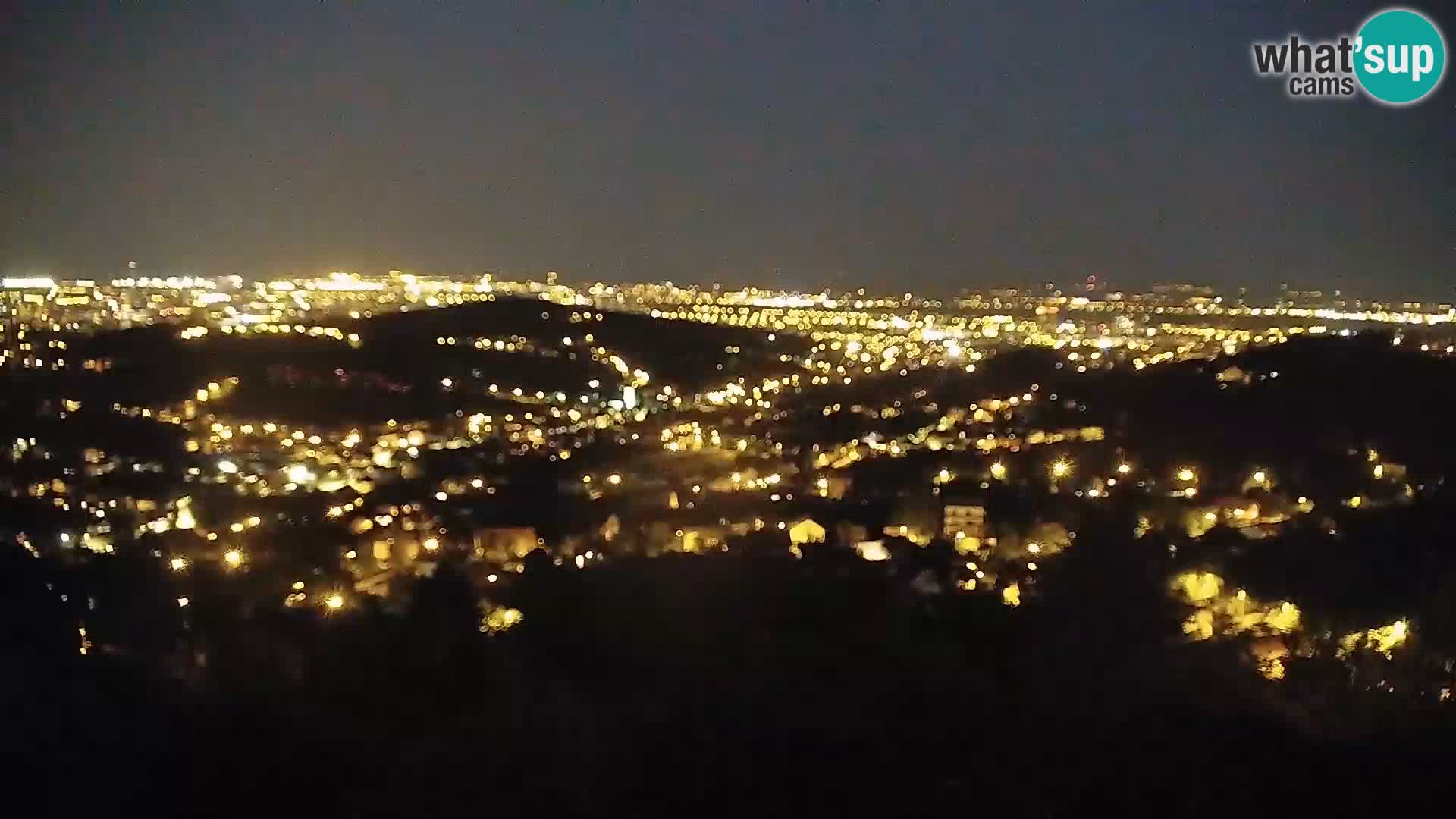 Panoramic view of Zagreb