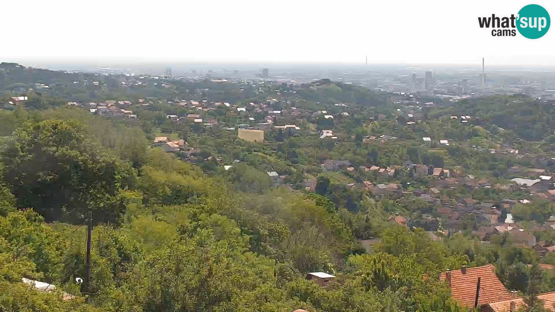 Panoramski pogled na Zagreb