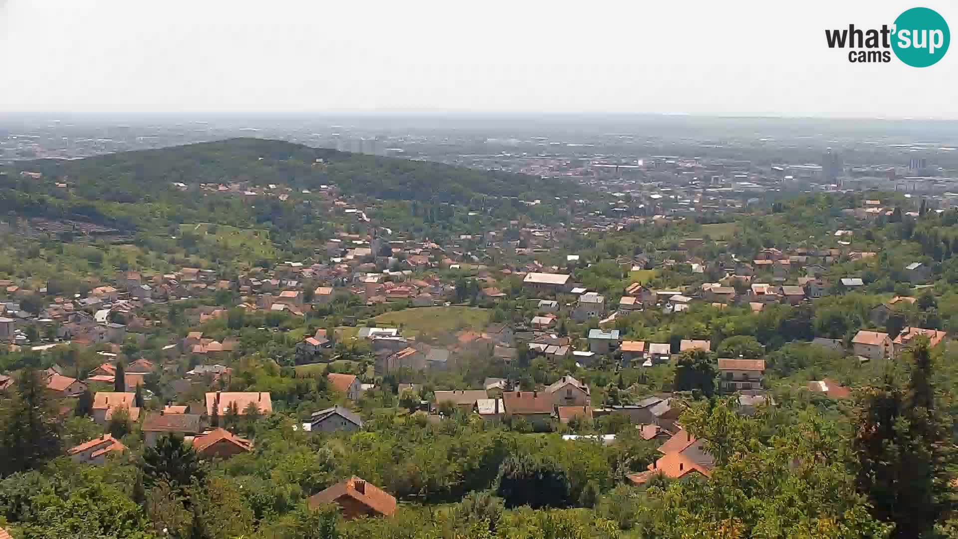 Panoramablick von Zagreb