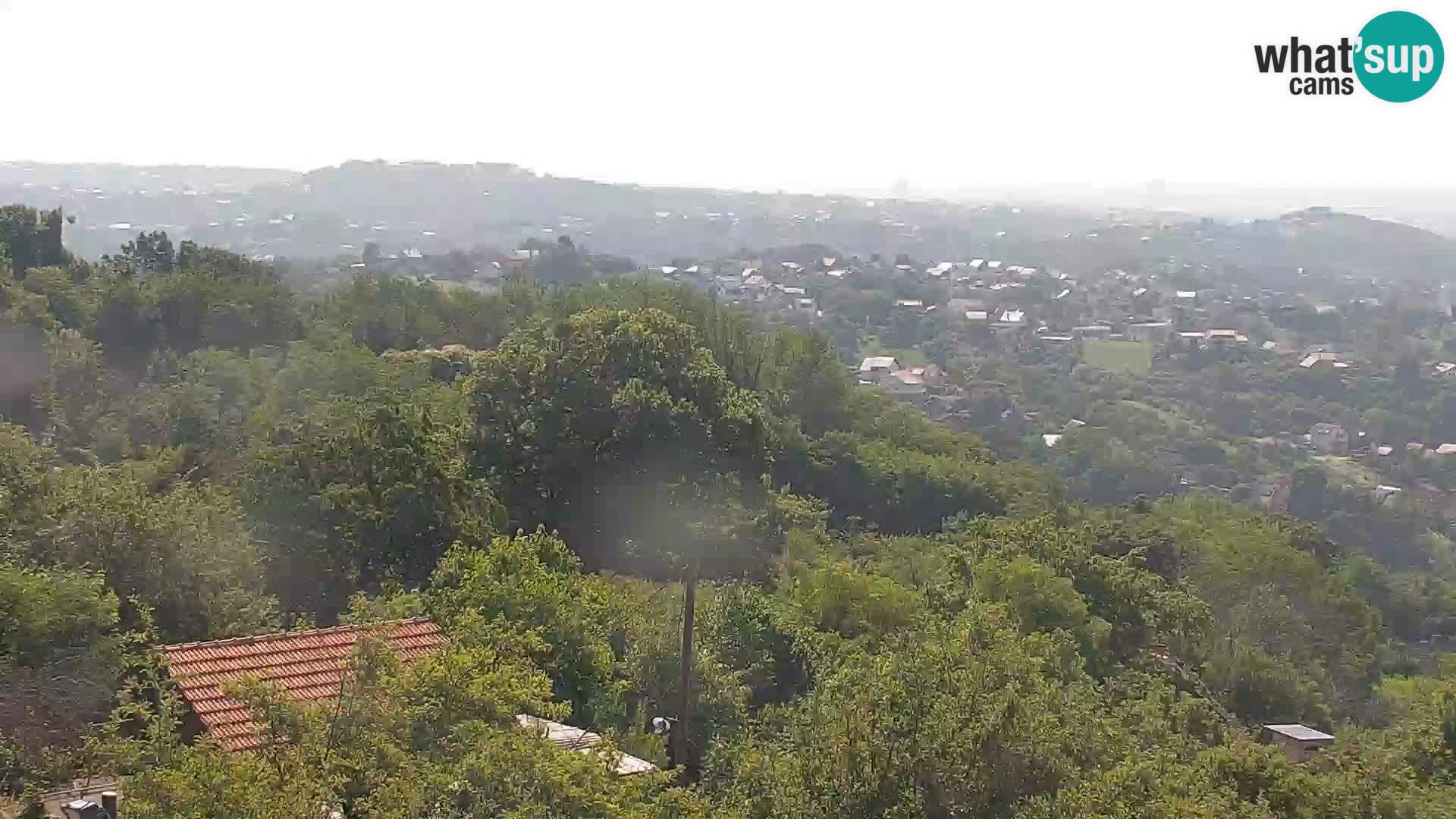 Vue panoramique de Zagreb