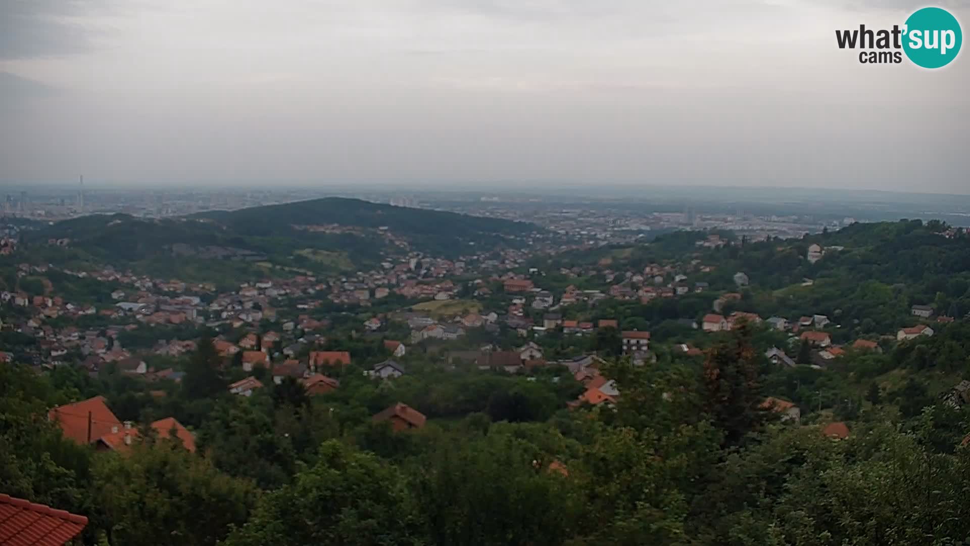 Vista panorámica de Zagreb