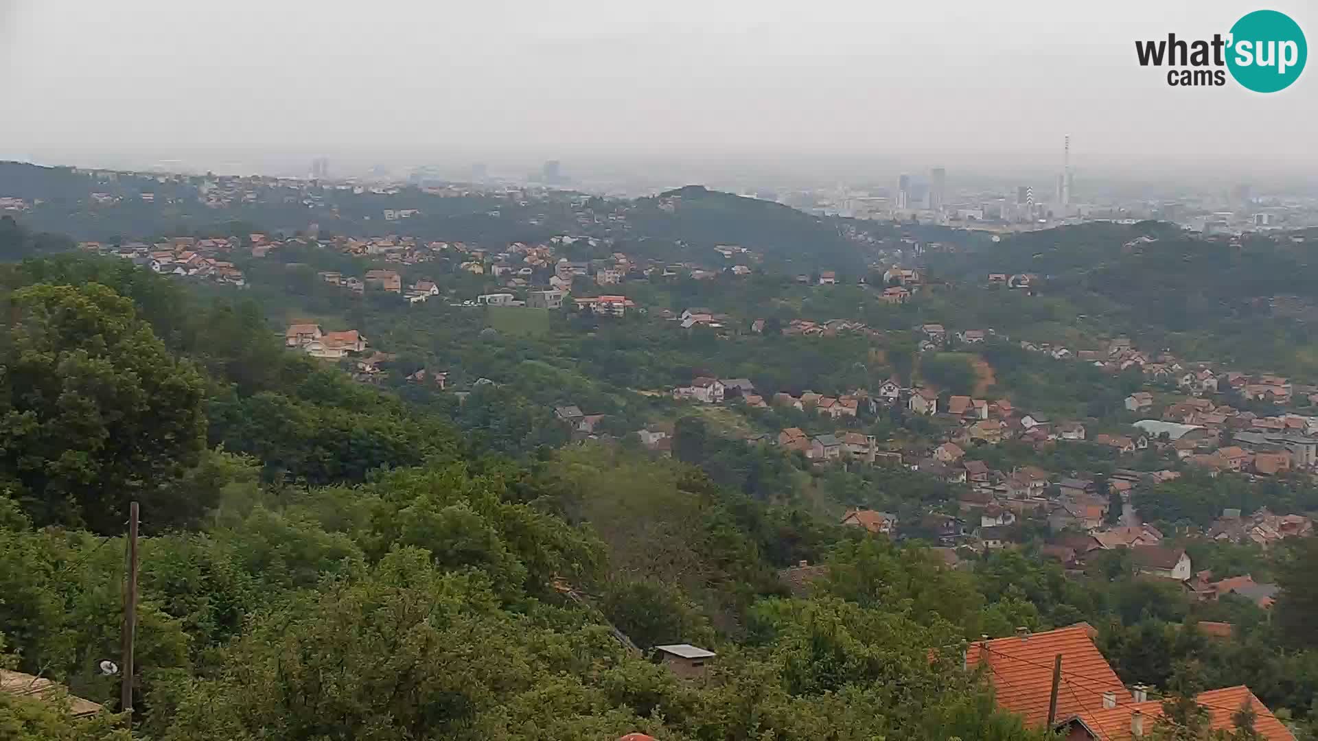 Vista panorámica de Zagreb
