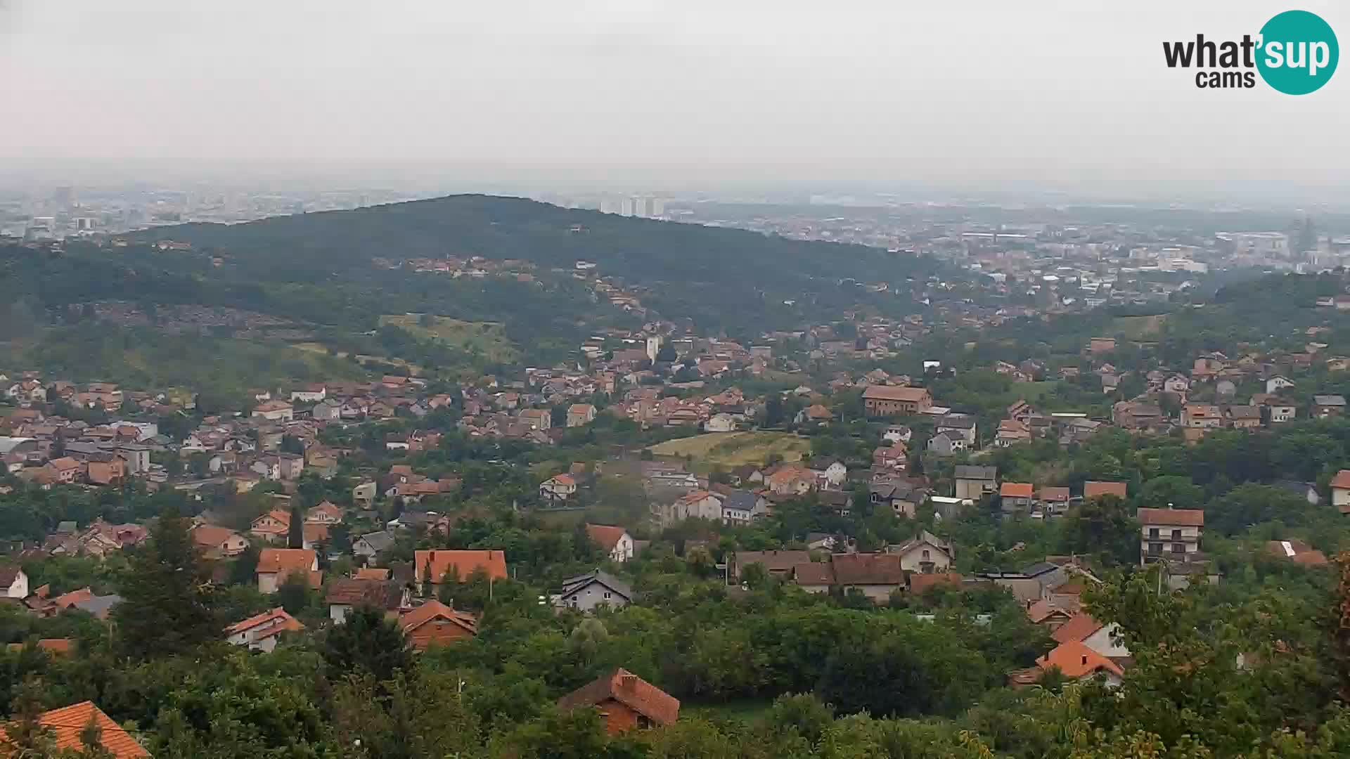 Panoramablick von Zagreb