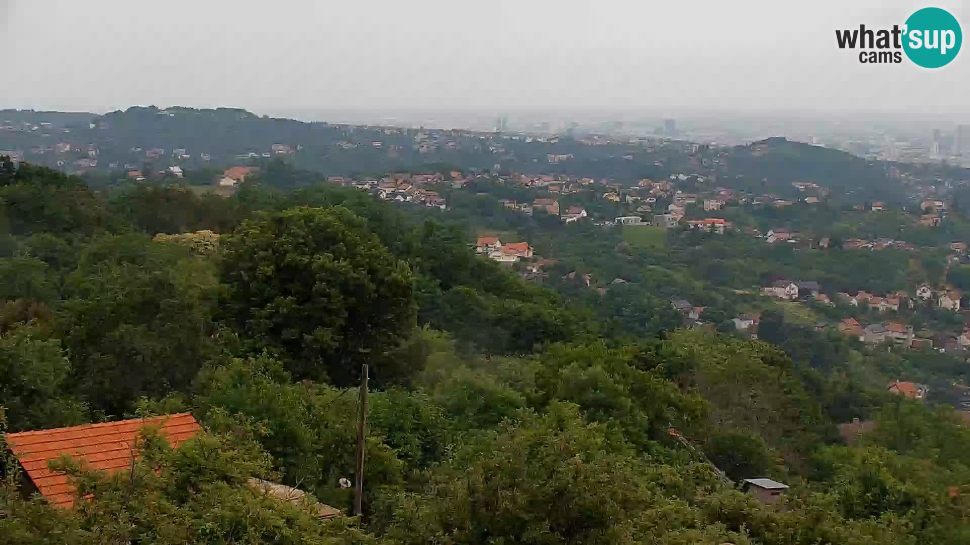 Vista panorámica de Zagreb