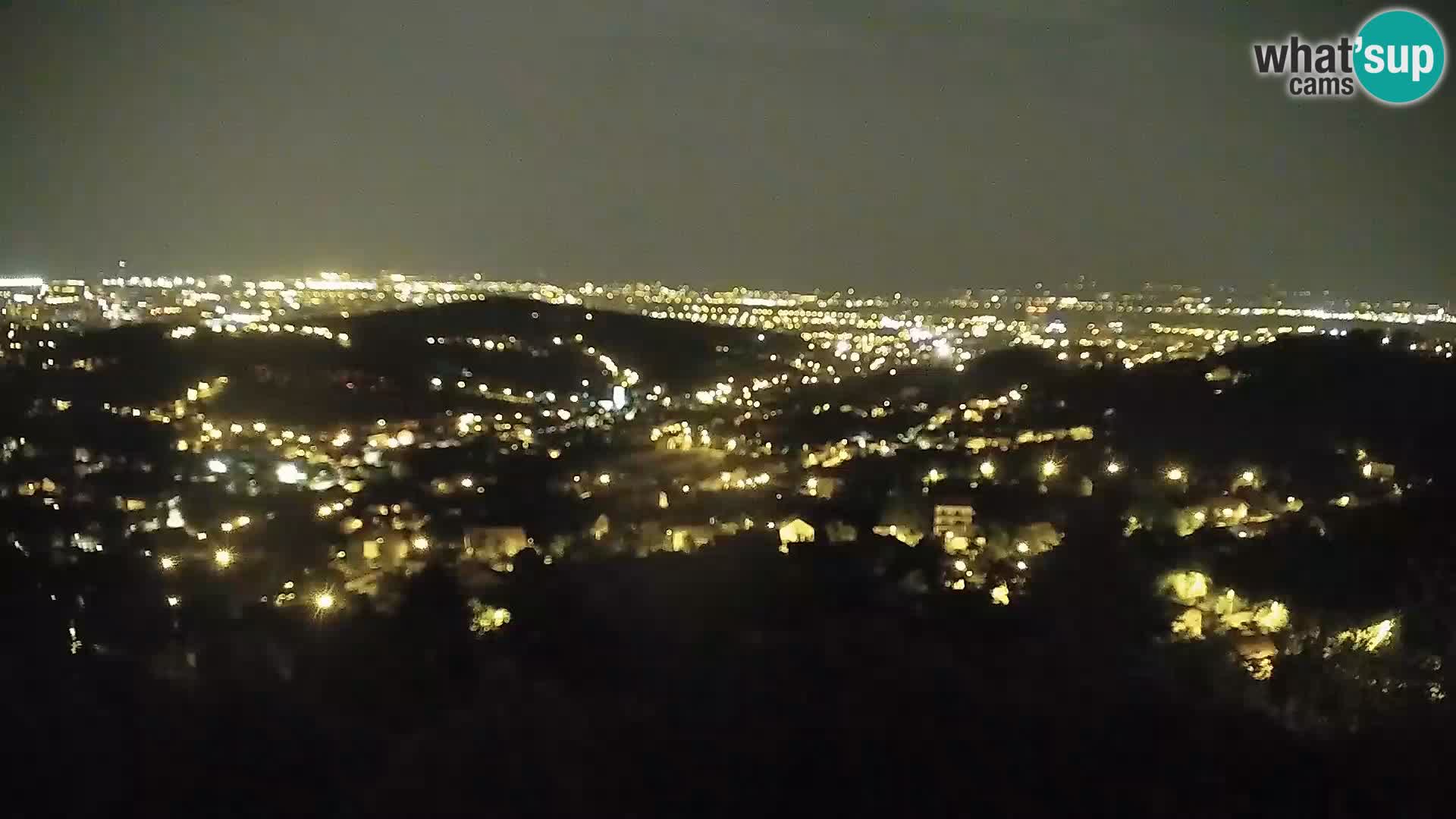 Panoramic view of Zagreb