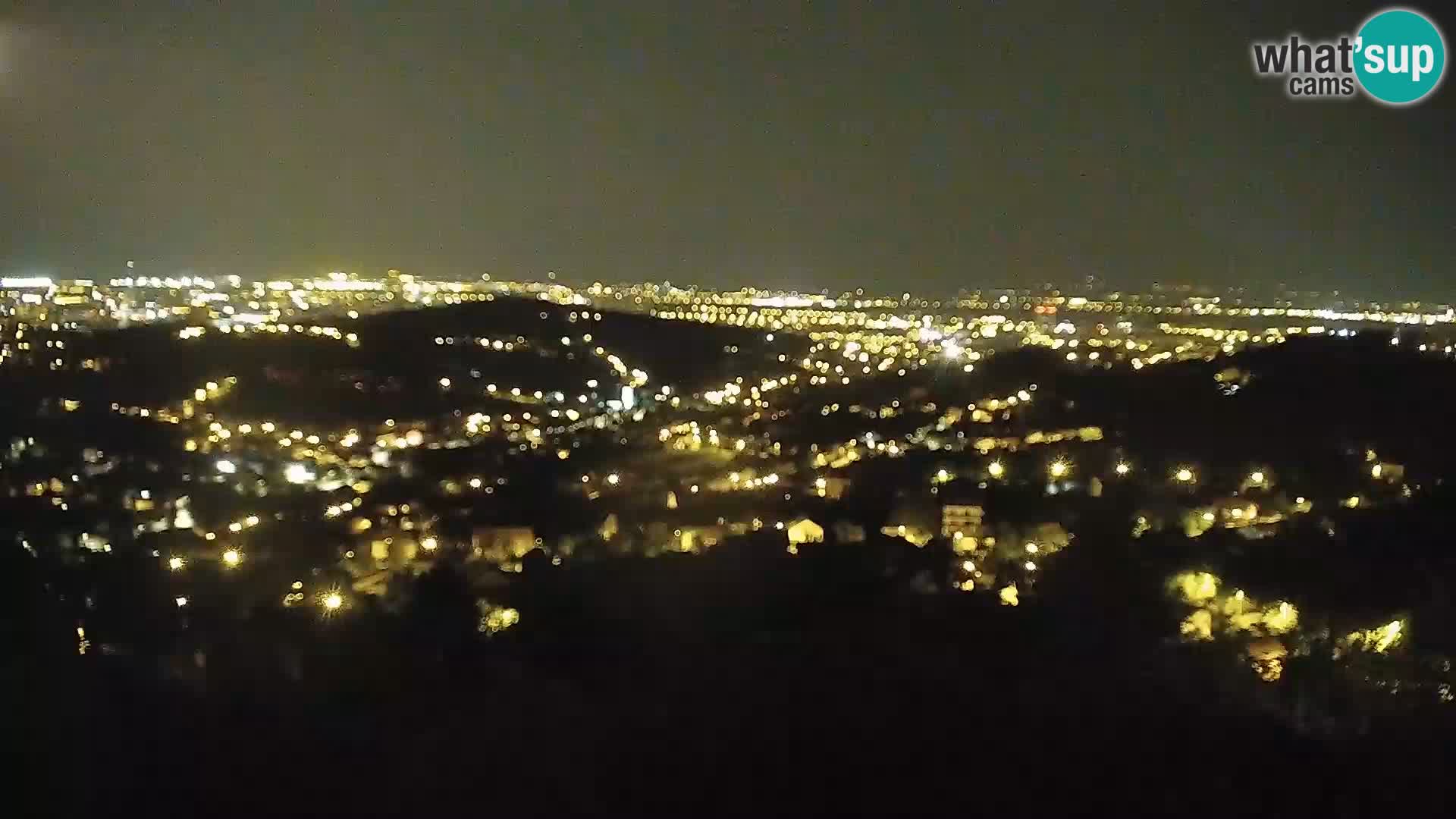 Panoramic view of Zagreb