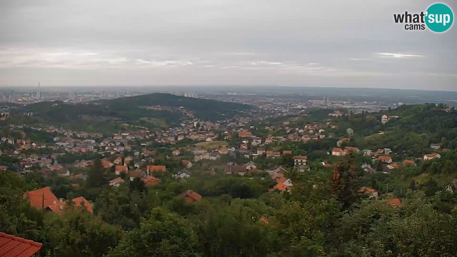 Panoramablick von Zagreb