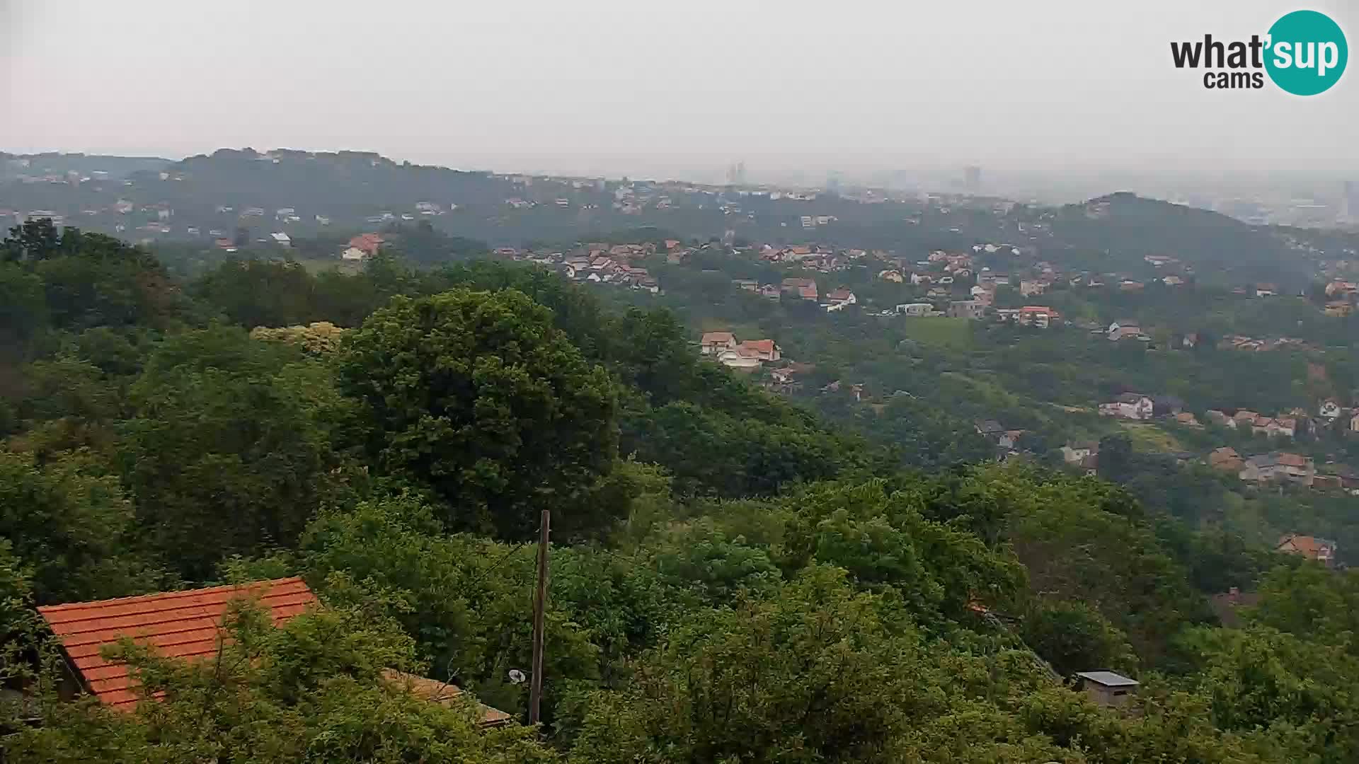 Panoramablick von Zagreb