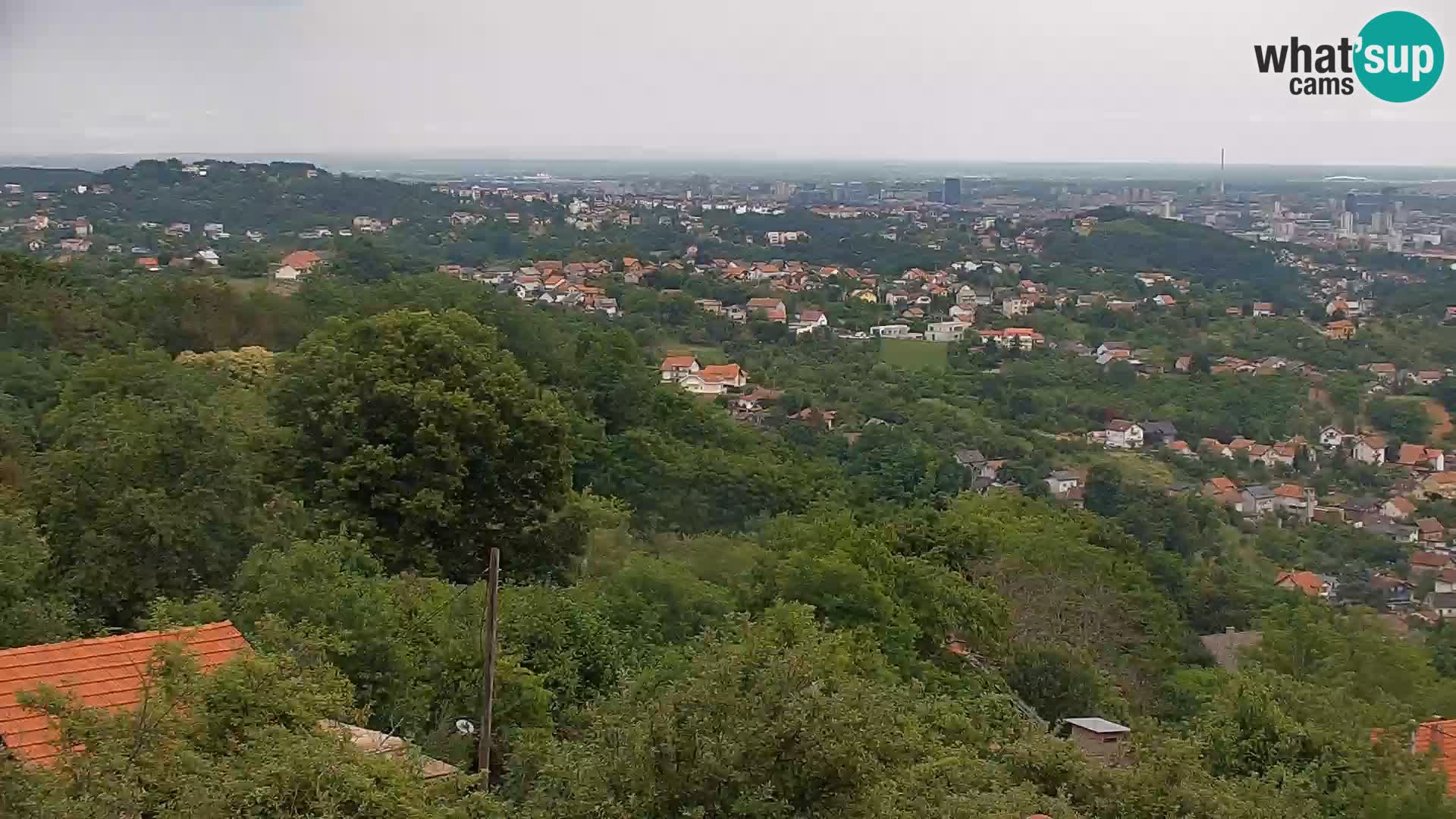 Vista panorámica de Zagreb