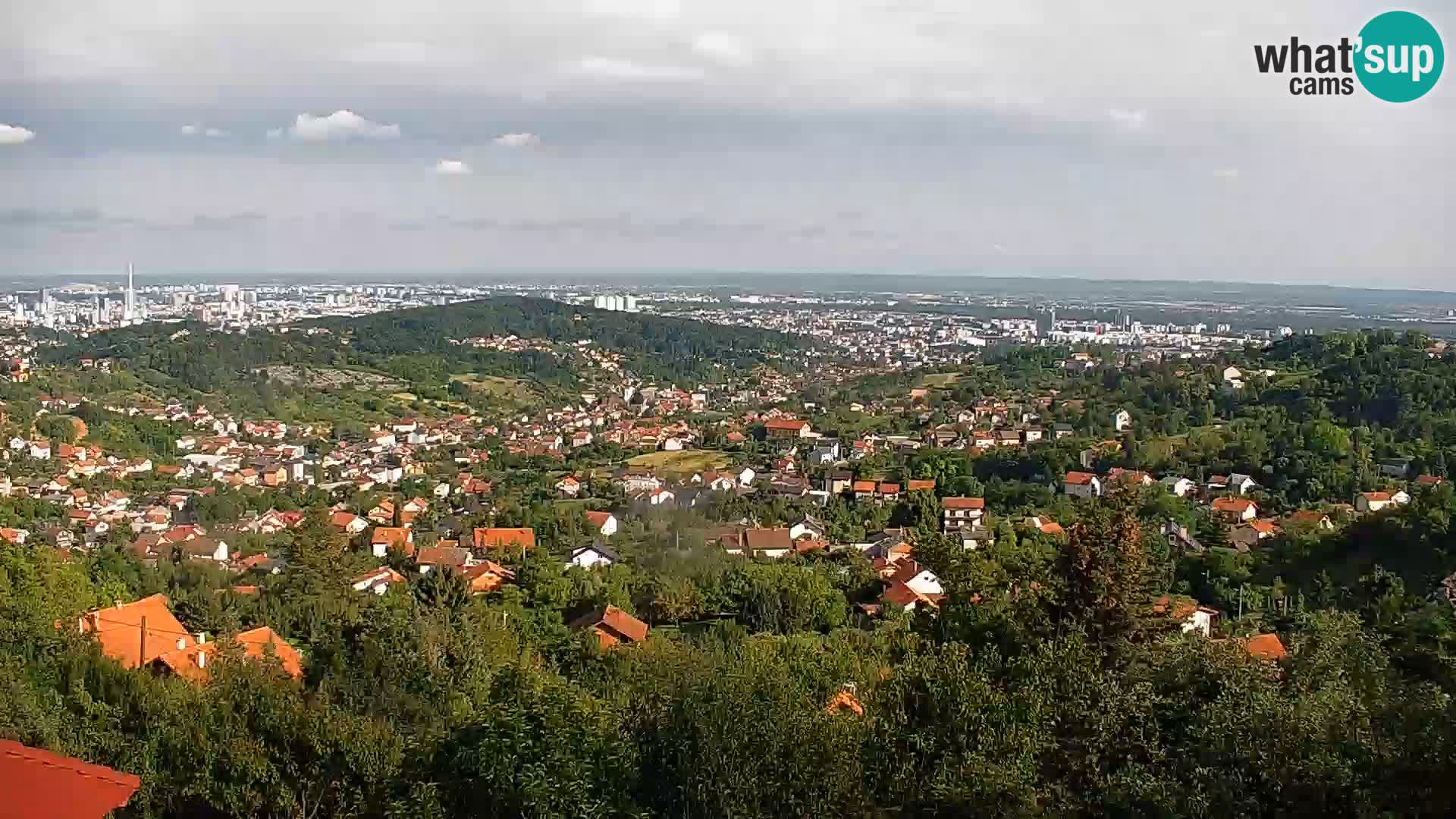 Vista panorámica de Zagreb