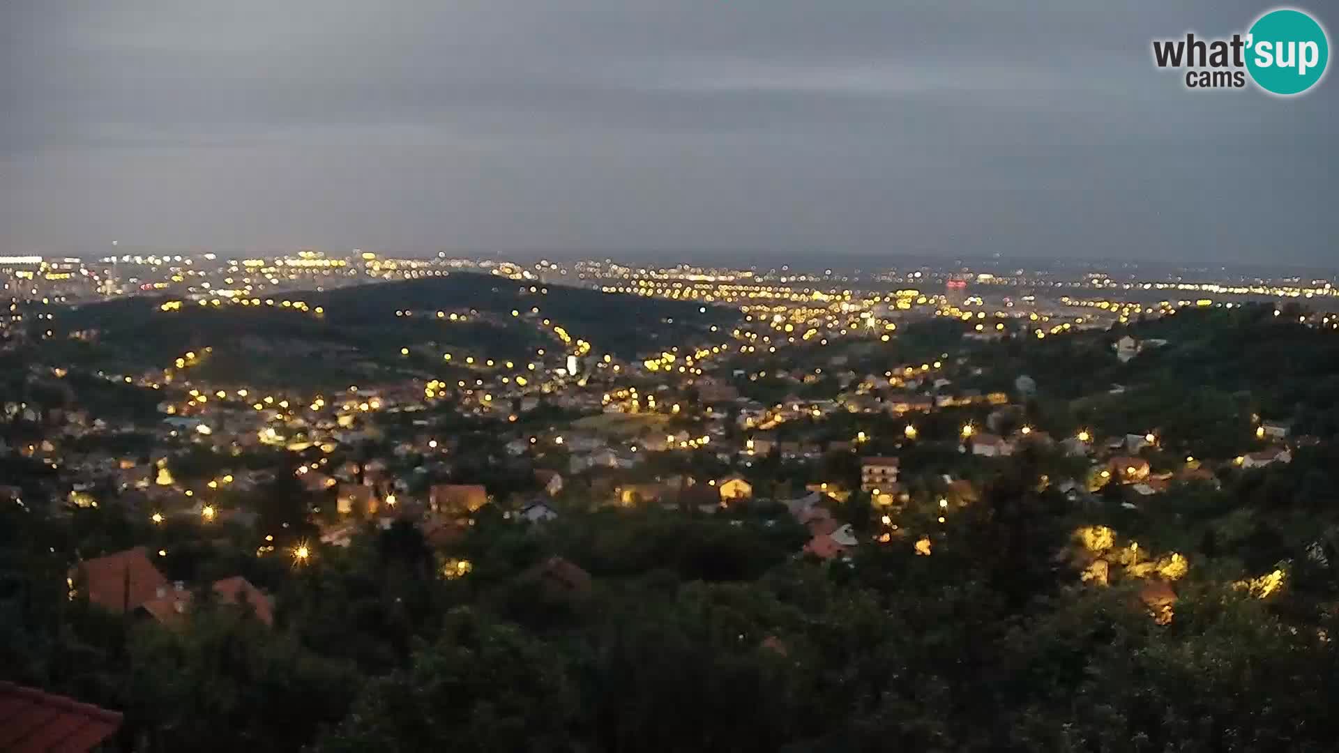 Vista panorámica de Zagreb