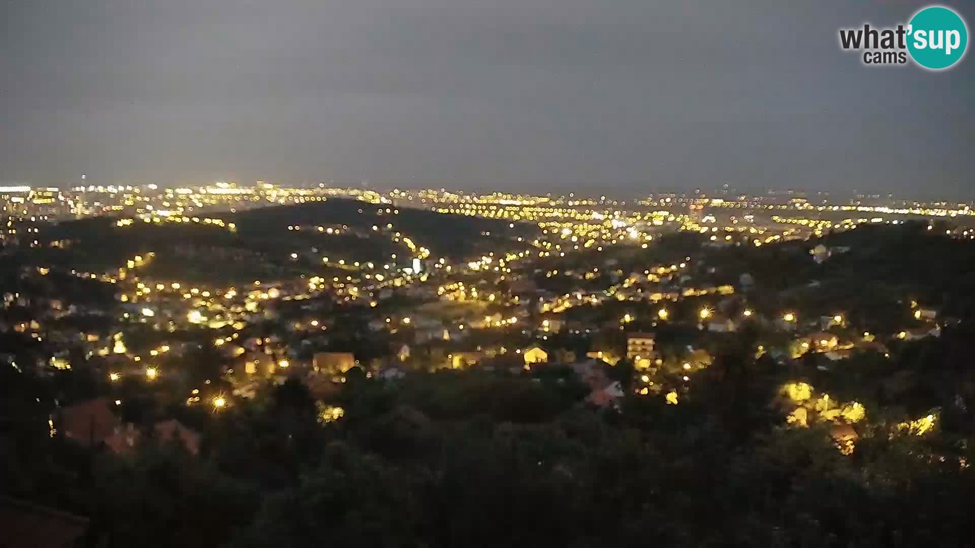 Panoramski pogled na Zagreb