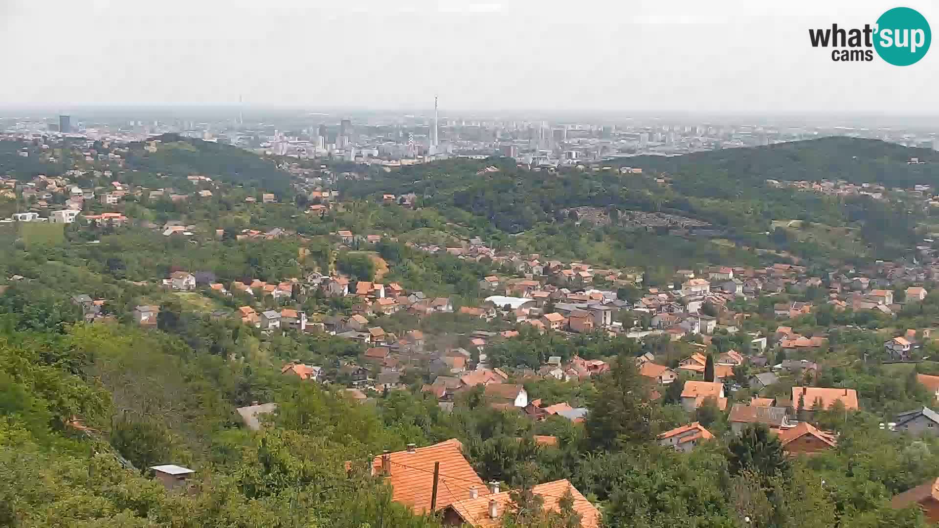 Panoramic view of Zagreb