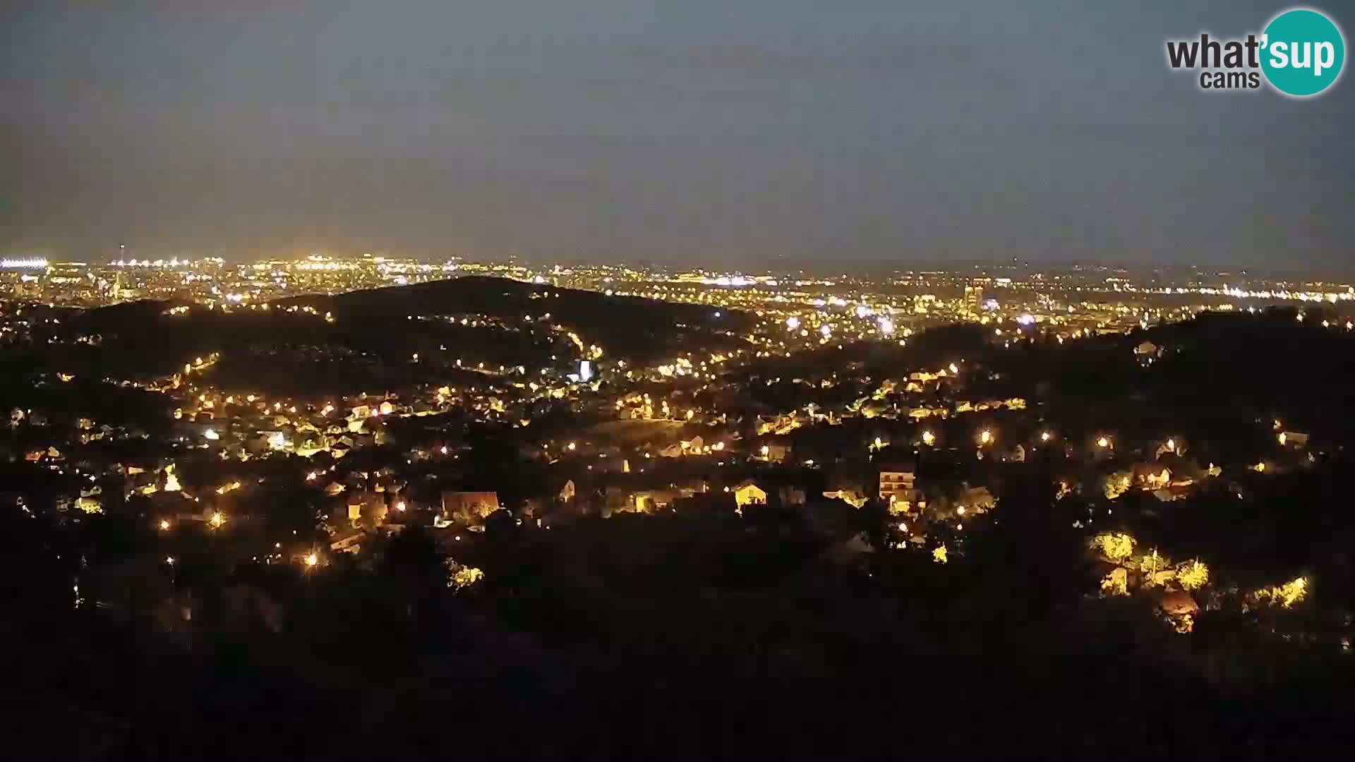 Panoramablick von Zagreb