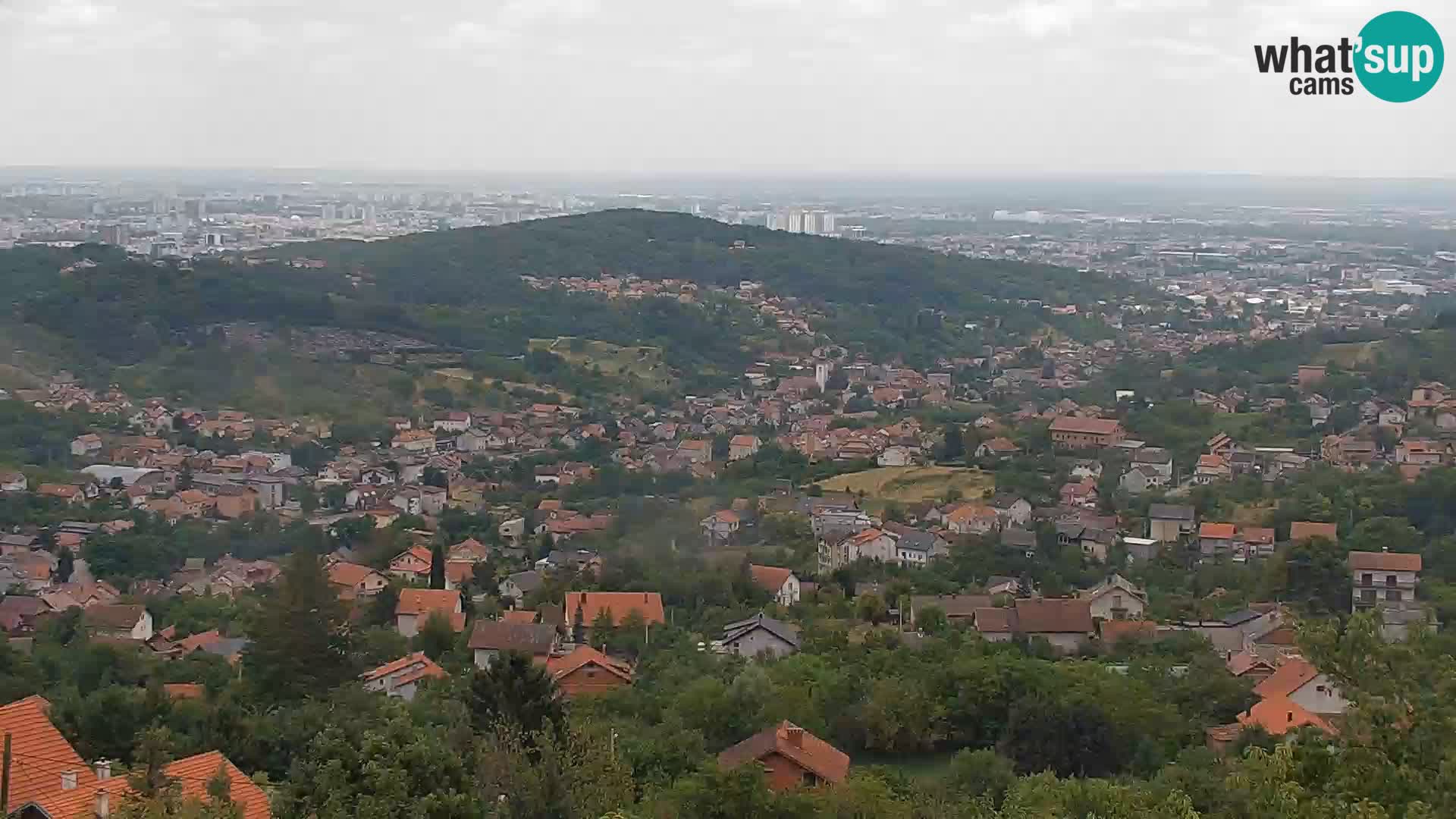Vista panorámica de Zagreb