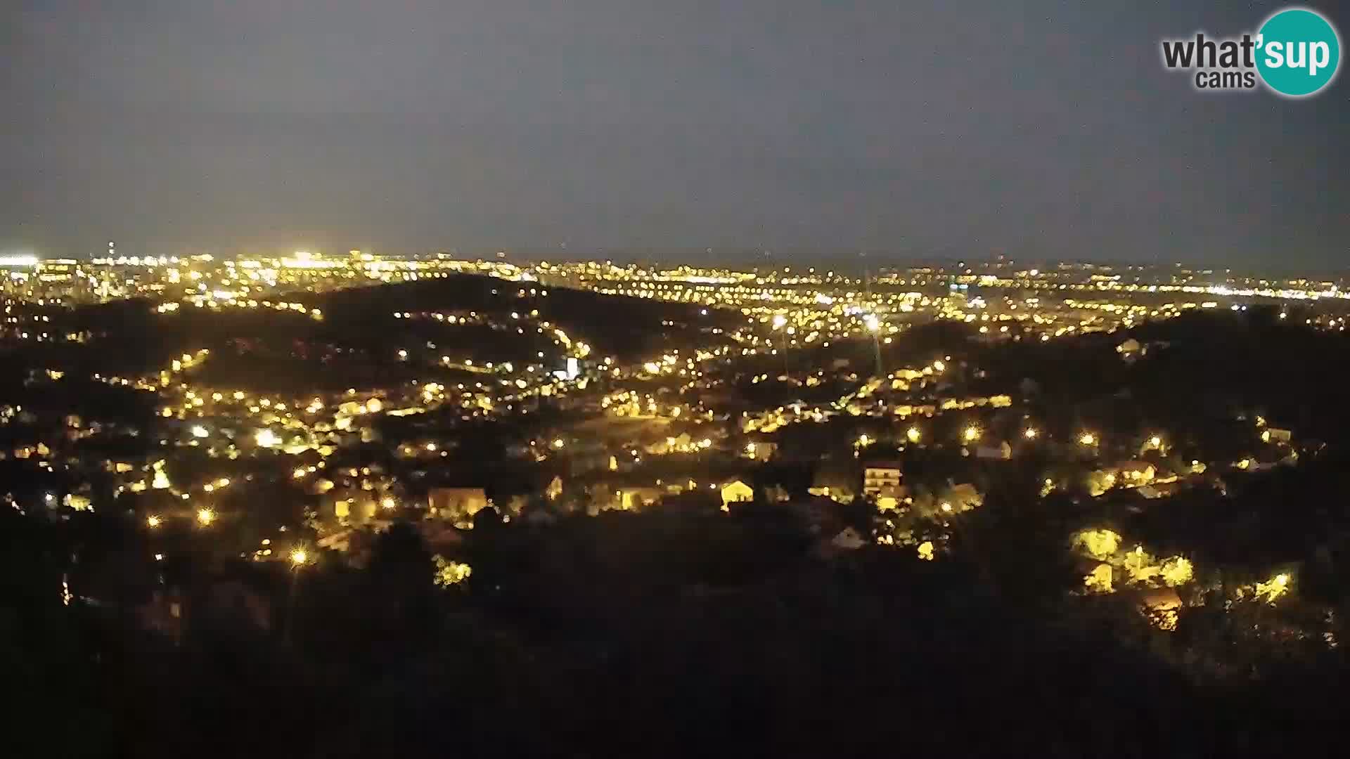 Vue panoramique de Zagreb