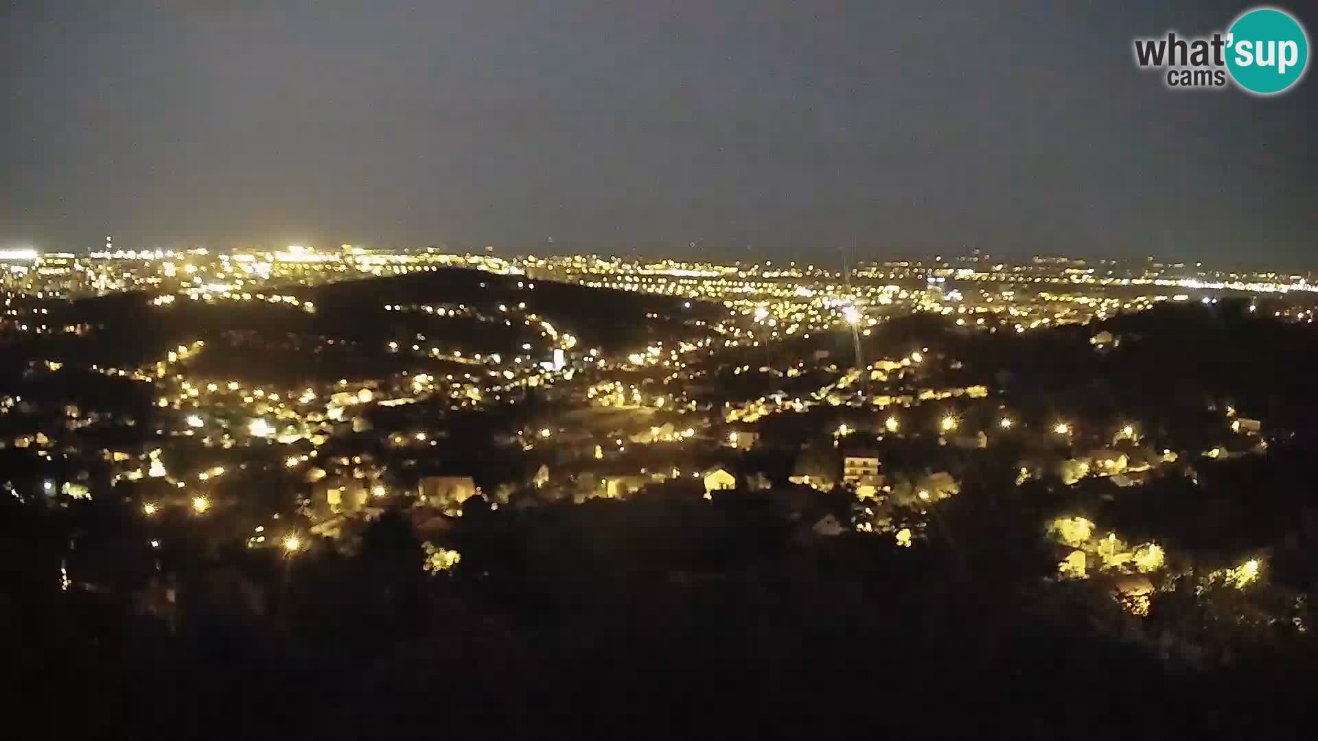 Vue panoramique de Zagreb