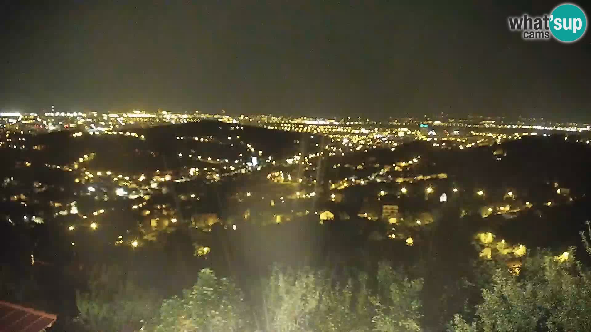 Panoramski pogled na Zagreb