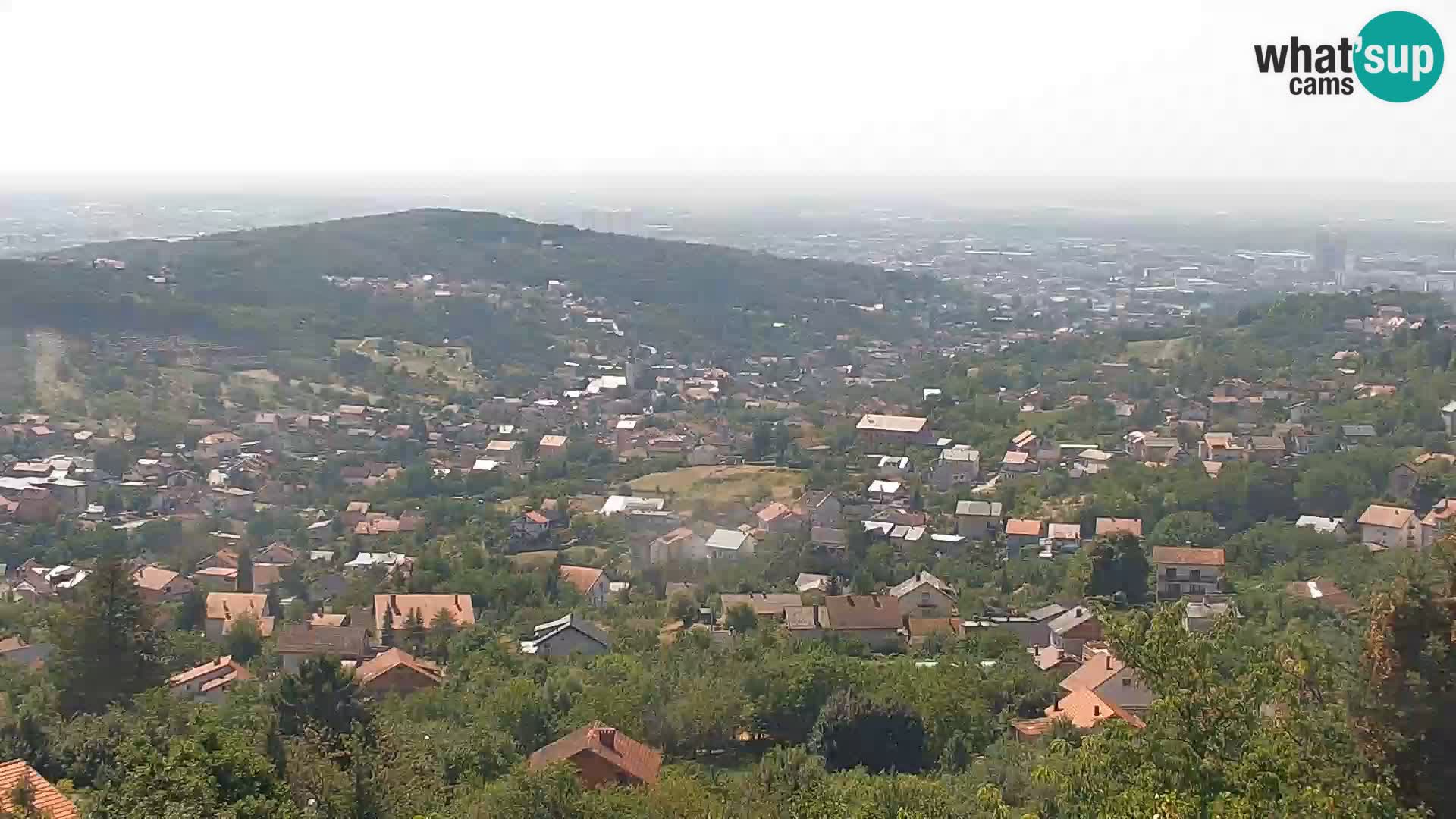 Vista panorámica de Zagreb
