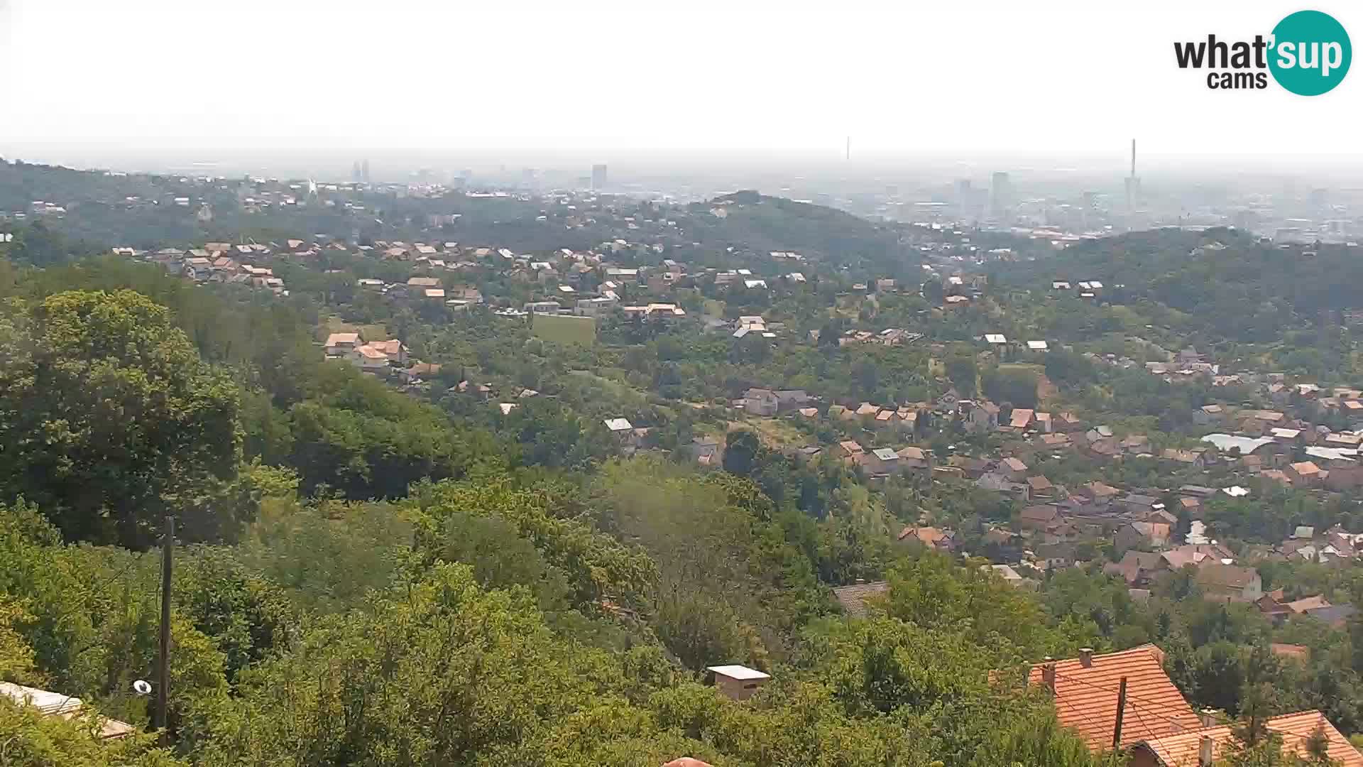 Vista panorámica de Zagreb
