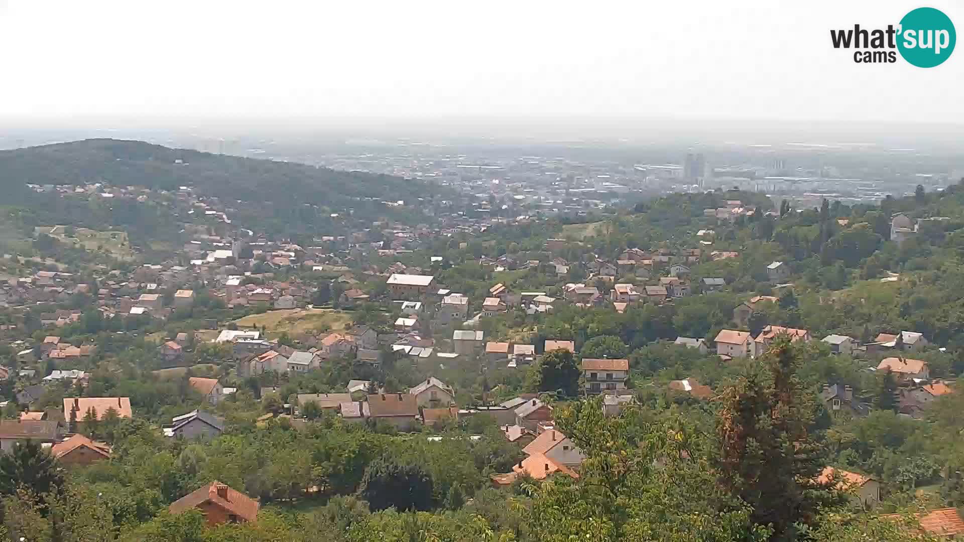 Vista panorámica de Zagreb