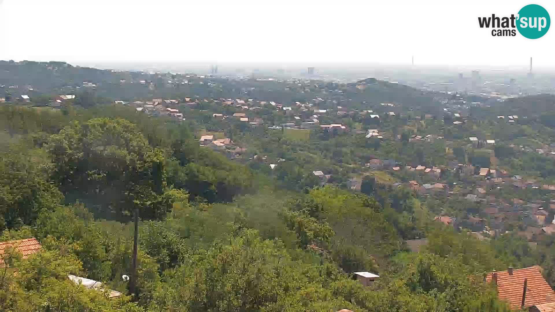 Panoramski pogled na Zagreb