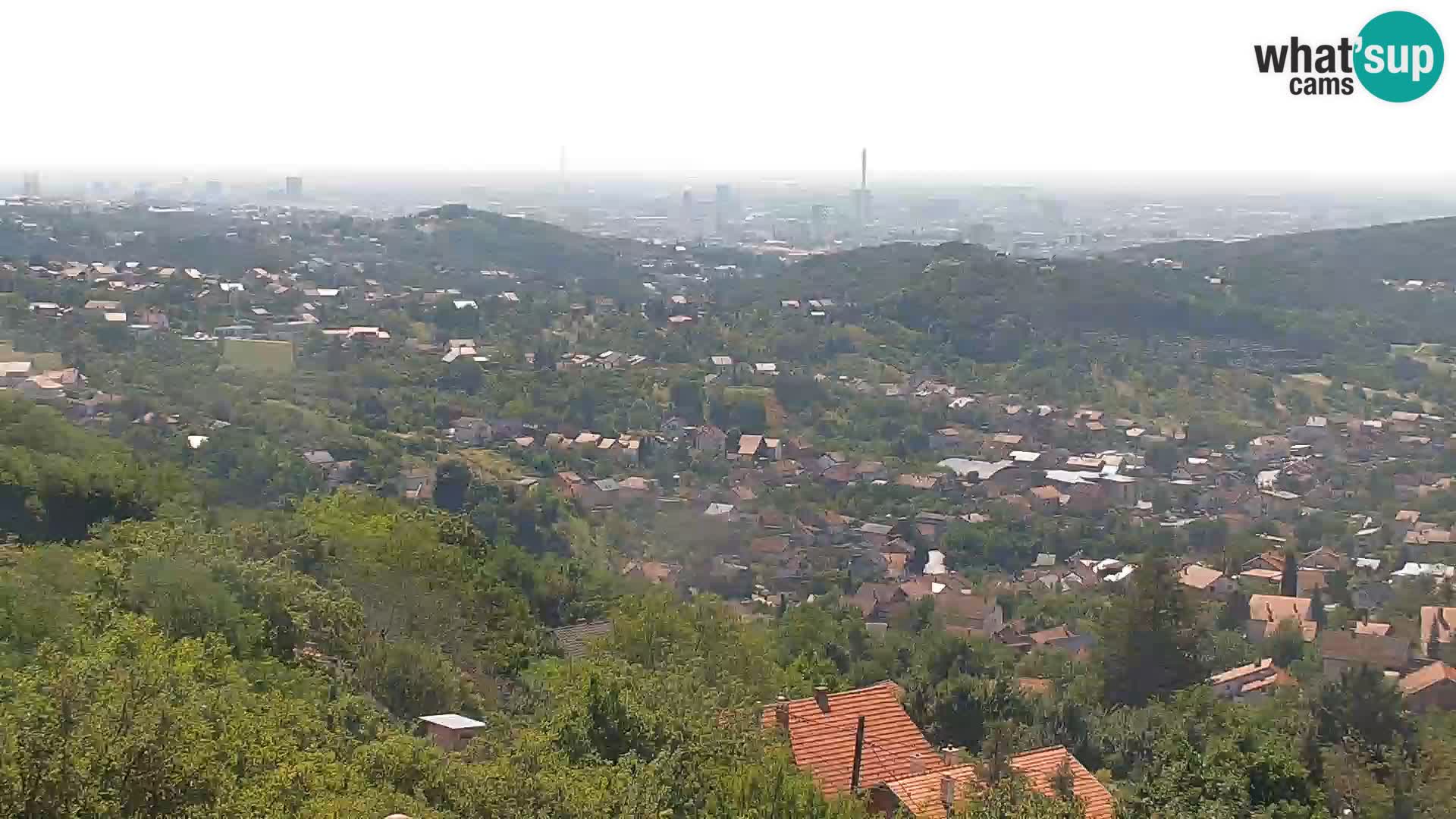 Panoramski pogled na Zagreb