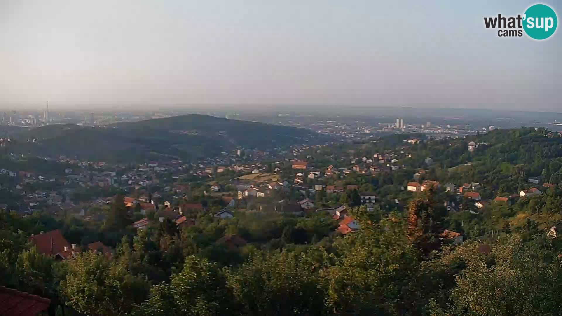 Vista panorámica de Zagreb