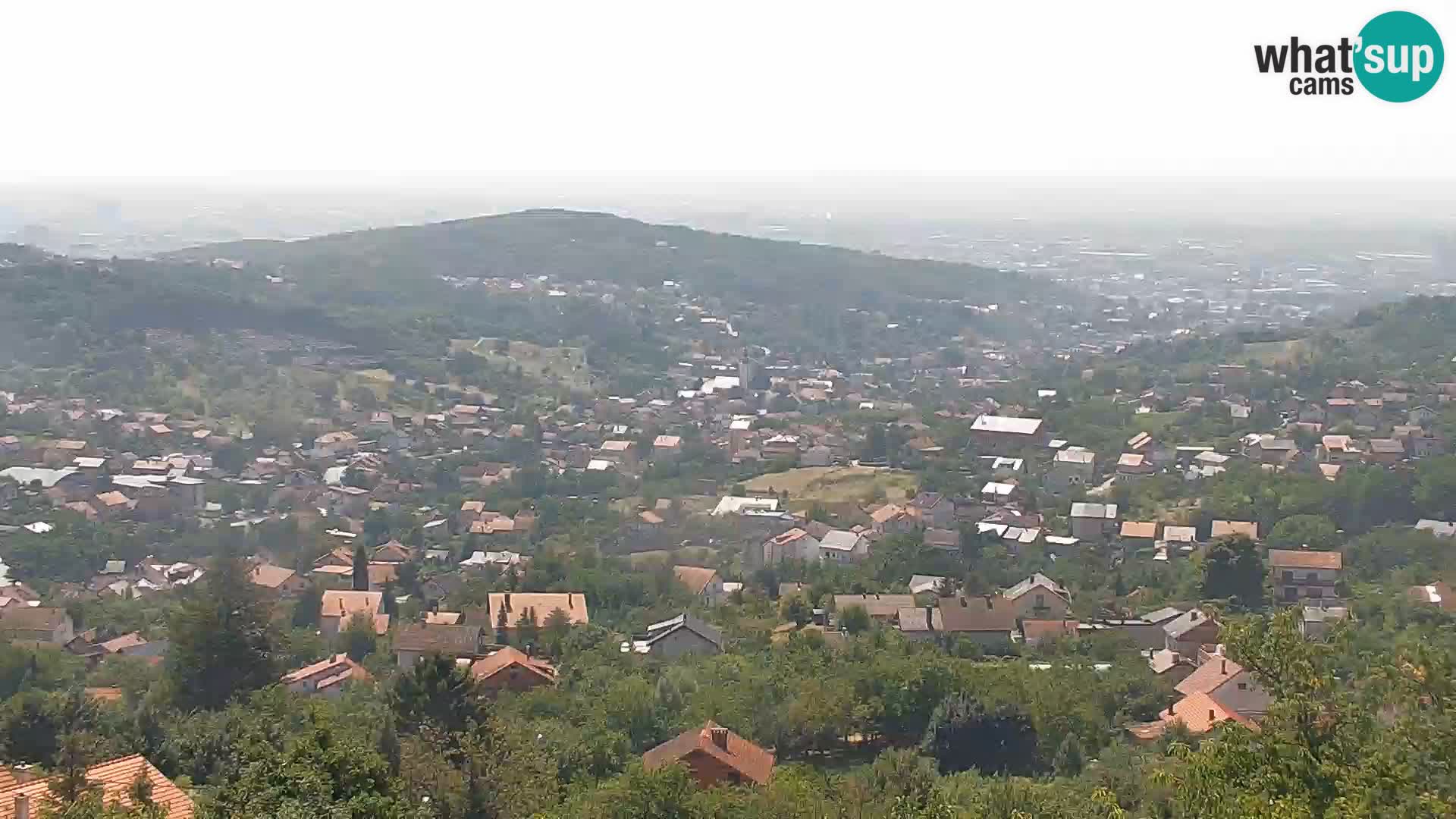 Panoramic view of Zagreb