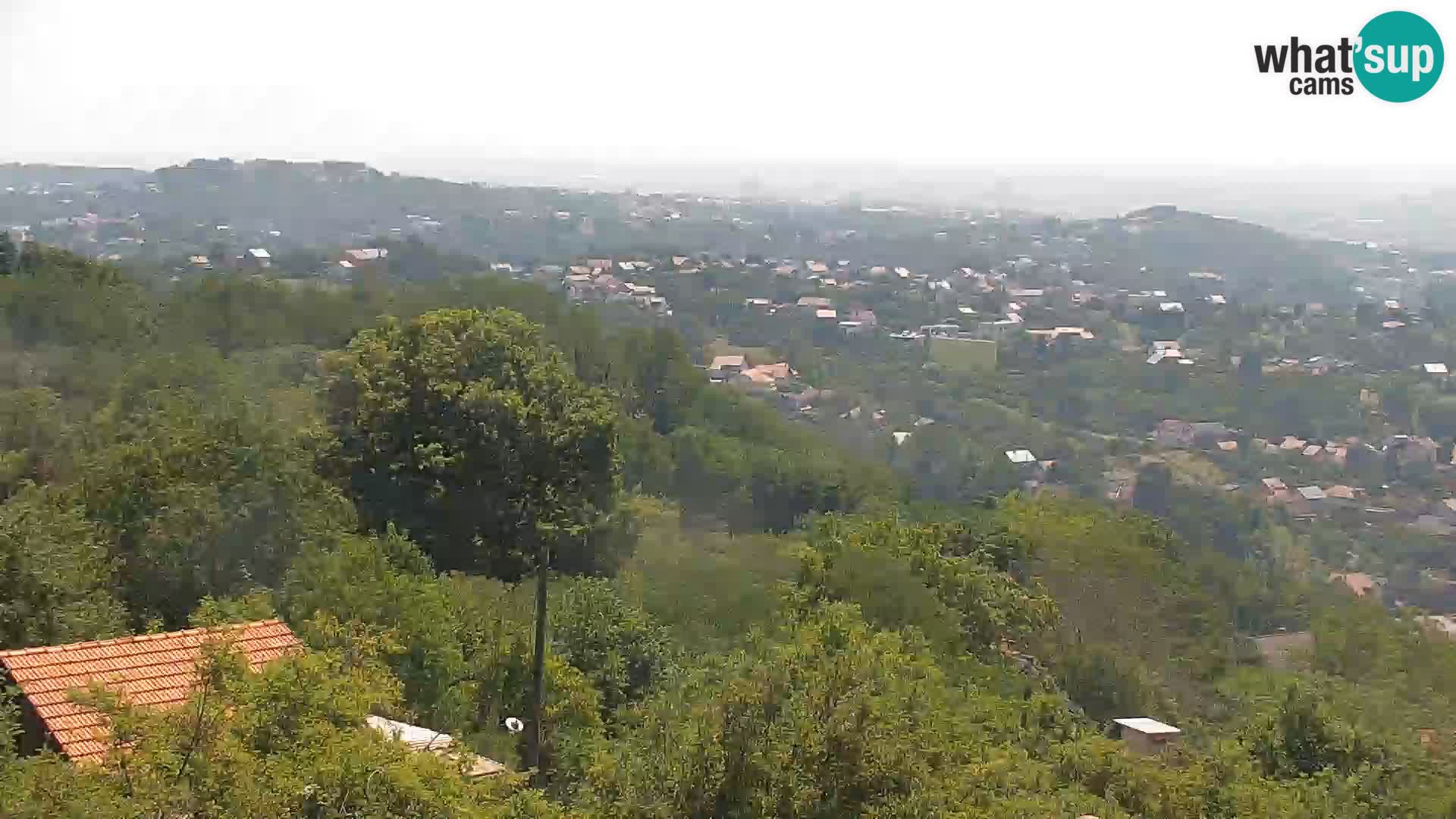 Panoramic view of Zagreb