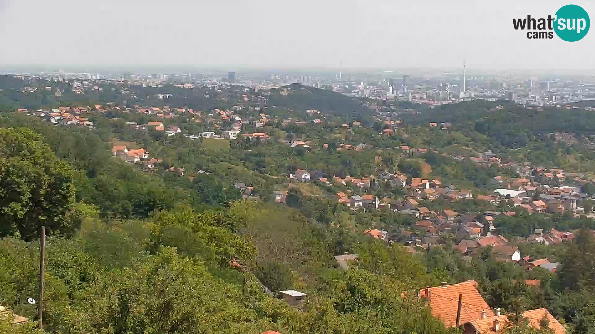 Vista panorámica de Zagreb