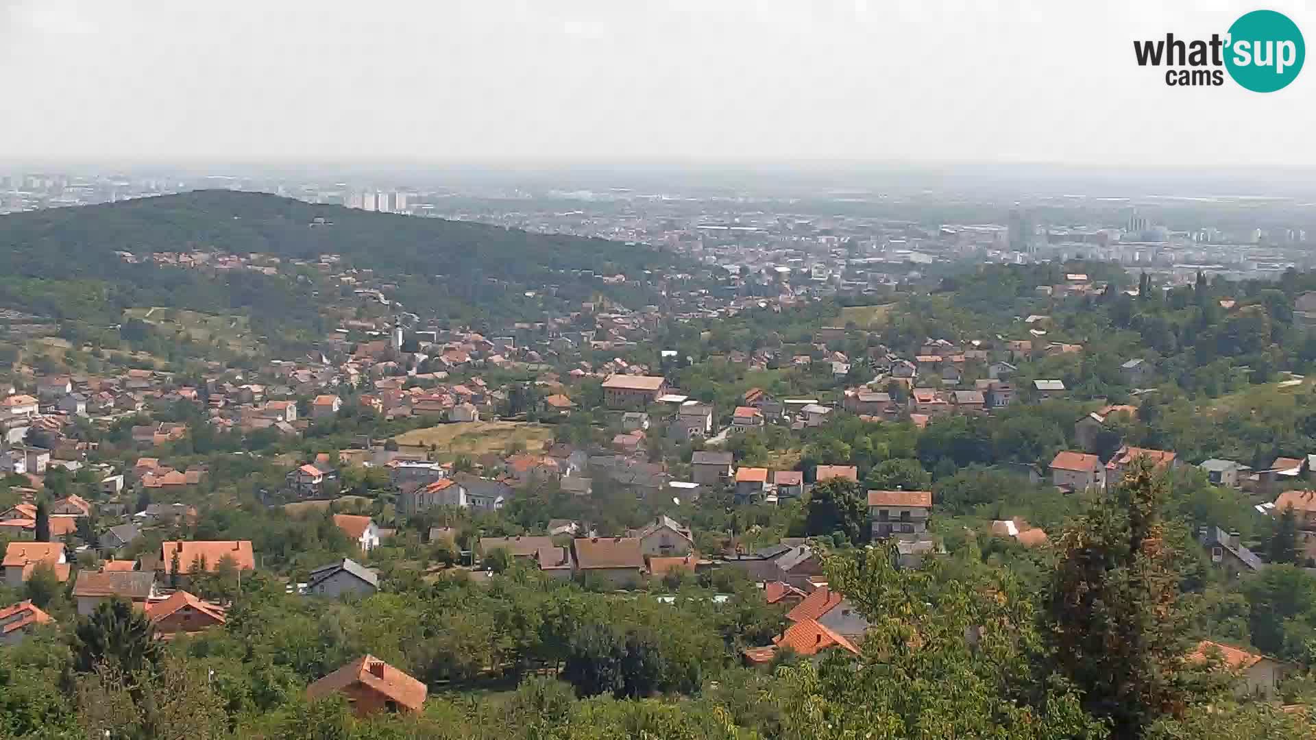Vista panorámica de Zagreb