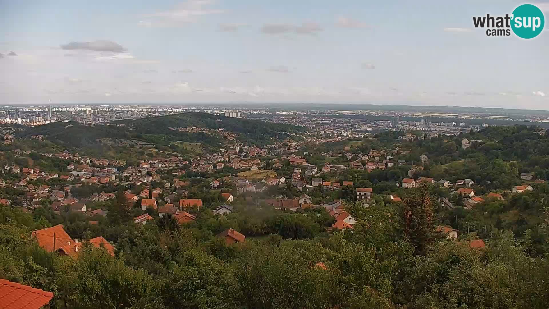 Panoramablick von Zagreb