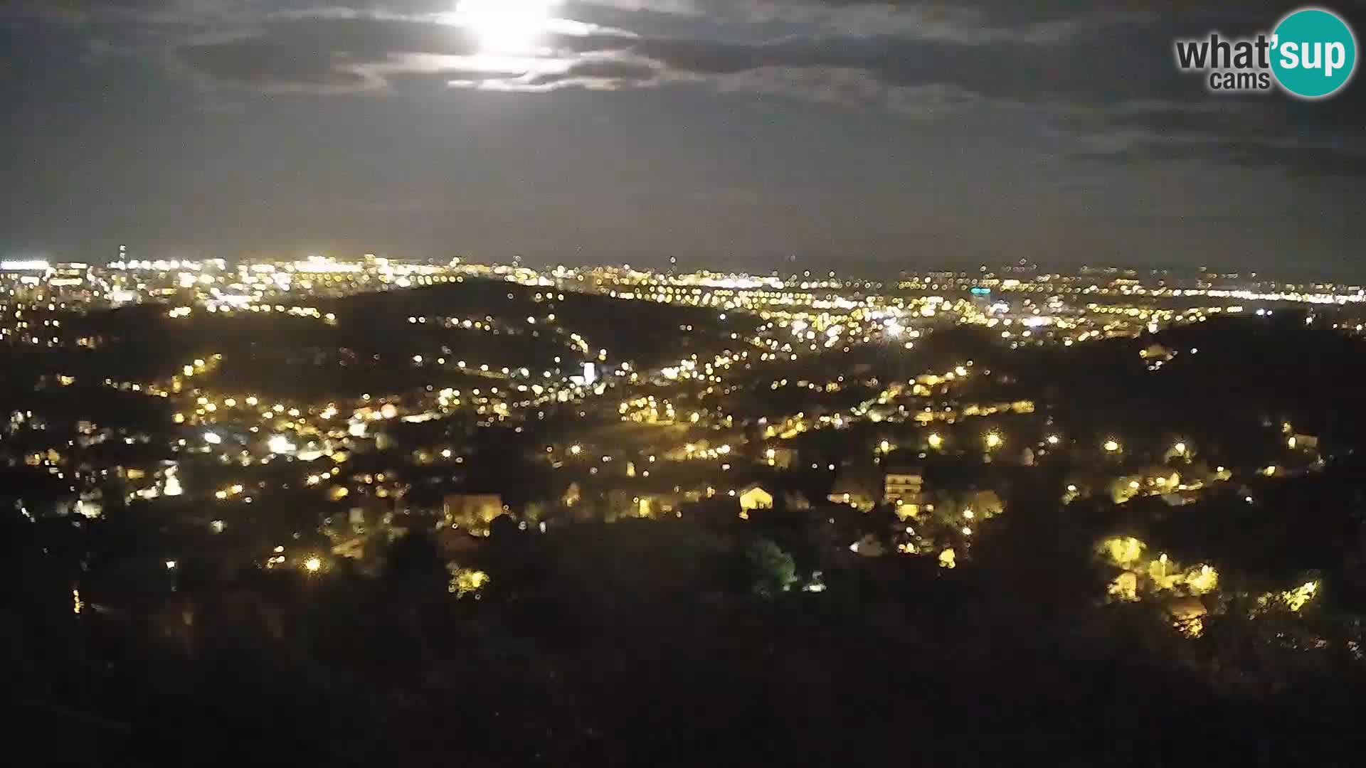 Panoramski pogled na Zagreb