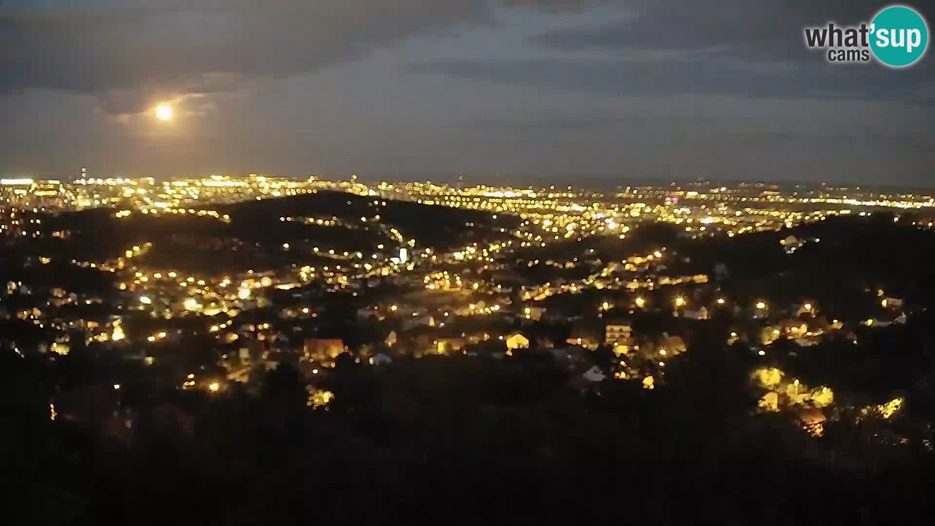 Vue panoramique de Zagreb