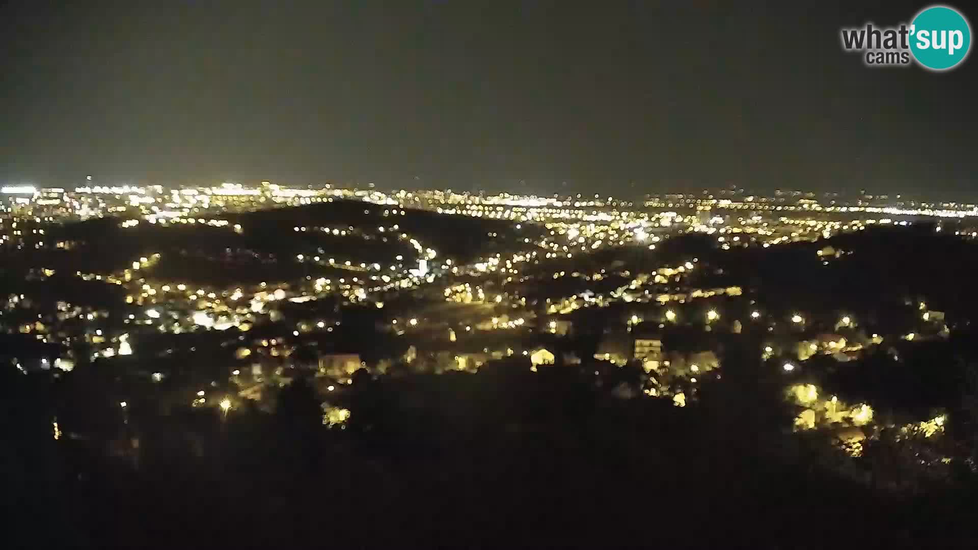 Vue panoramique de Zagreb