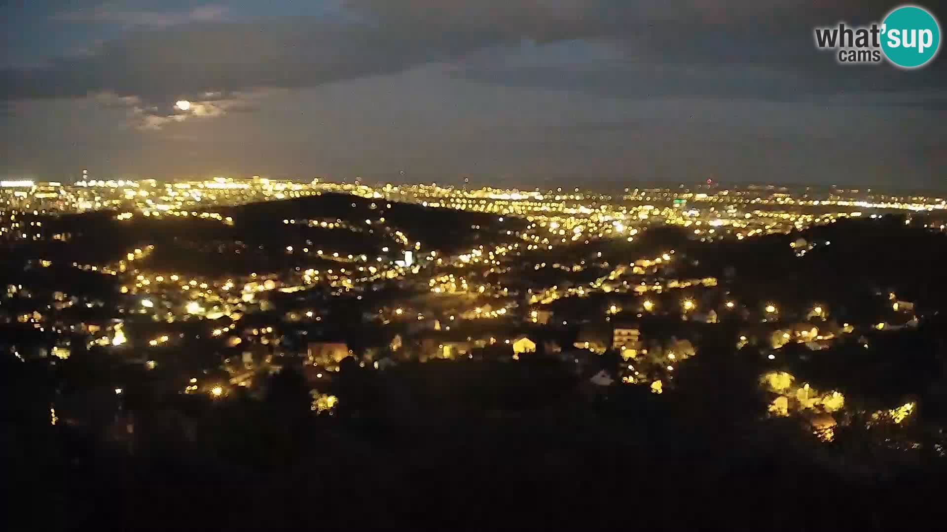 Vue panoramique de Zagreb