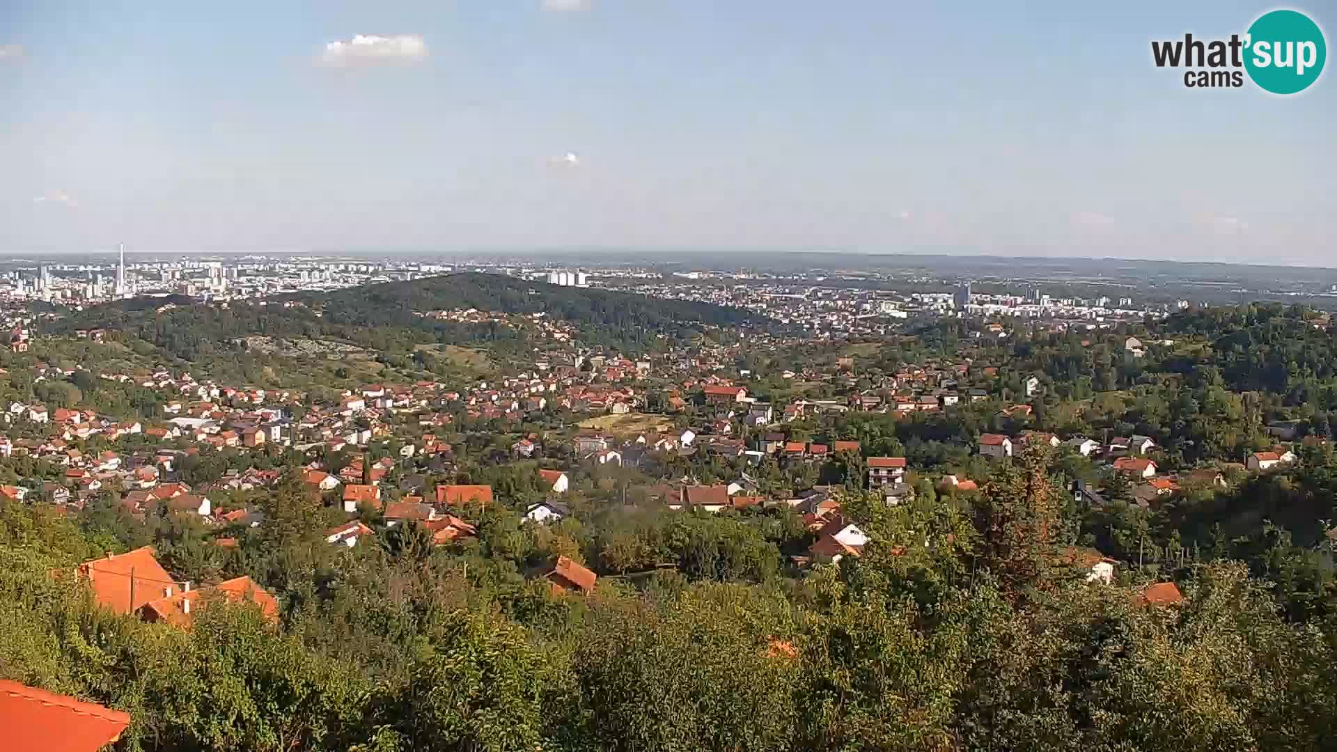 Vista panorámica de Zagreb